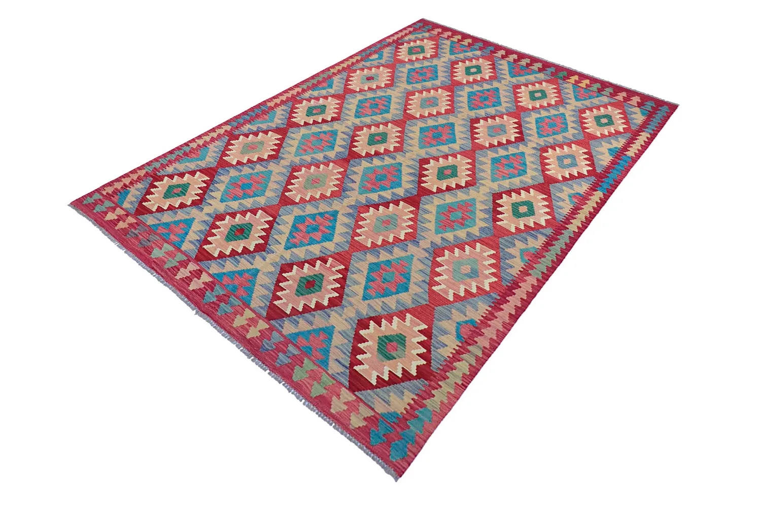Alfombra Oriental - Vegi Kelim Hand Woven - 175 x 245 cm