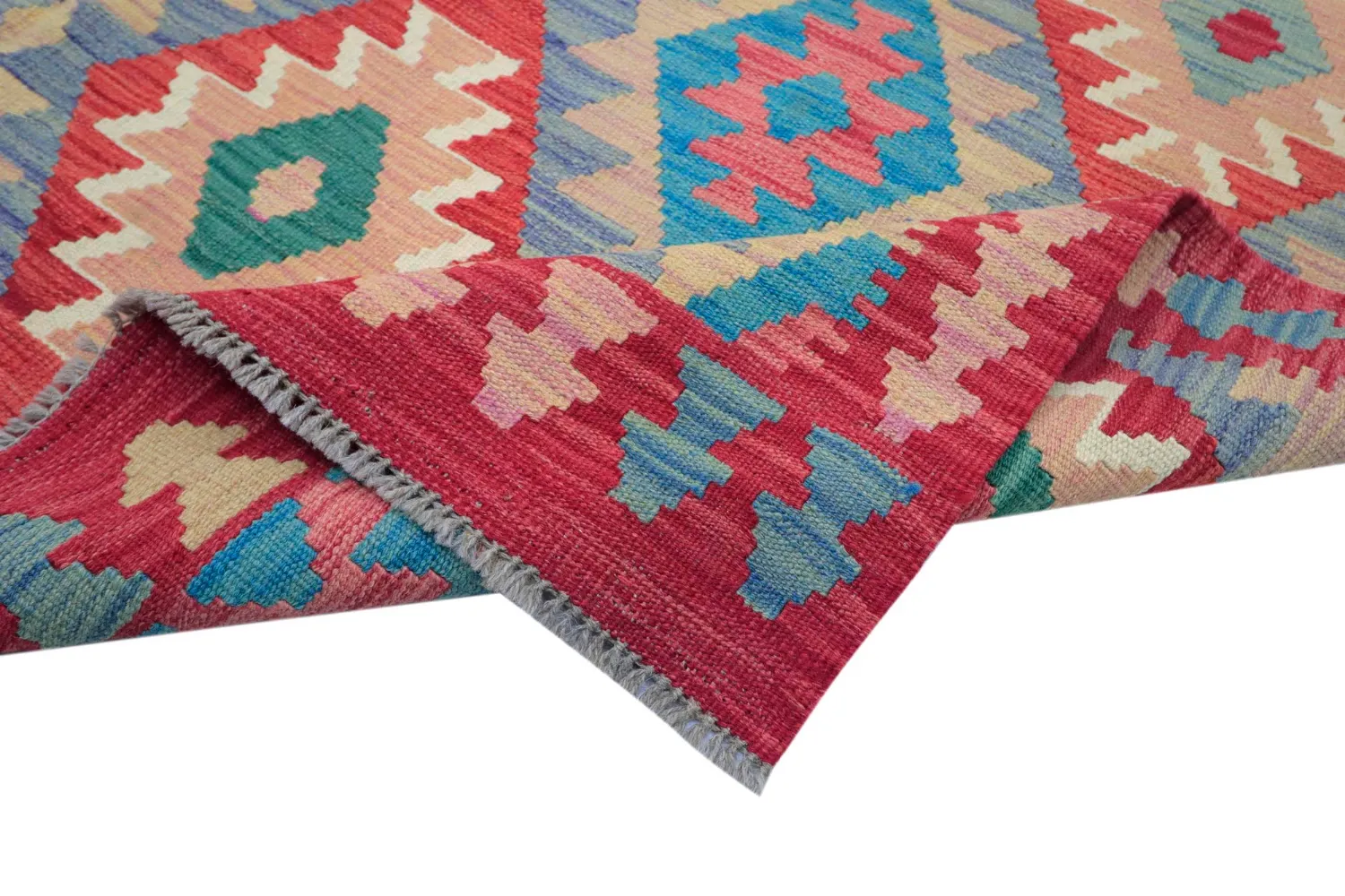 Alfombra Oriental - Vegi Kelim Hand Woven - 175 x 245 cm