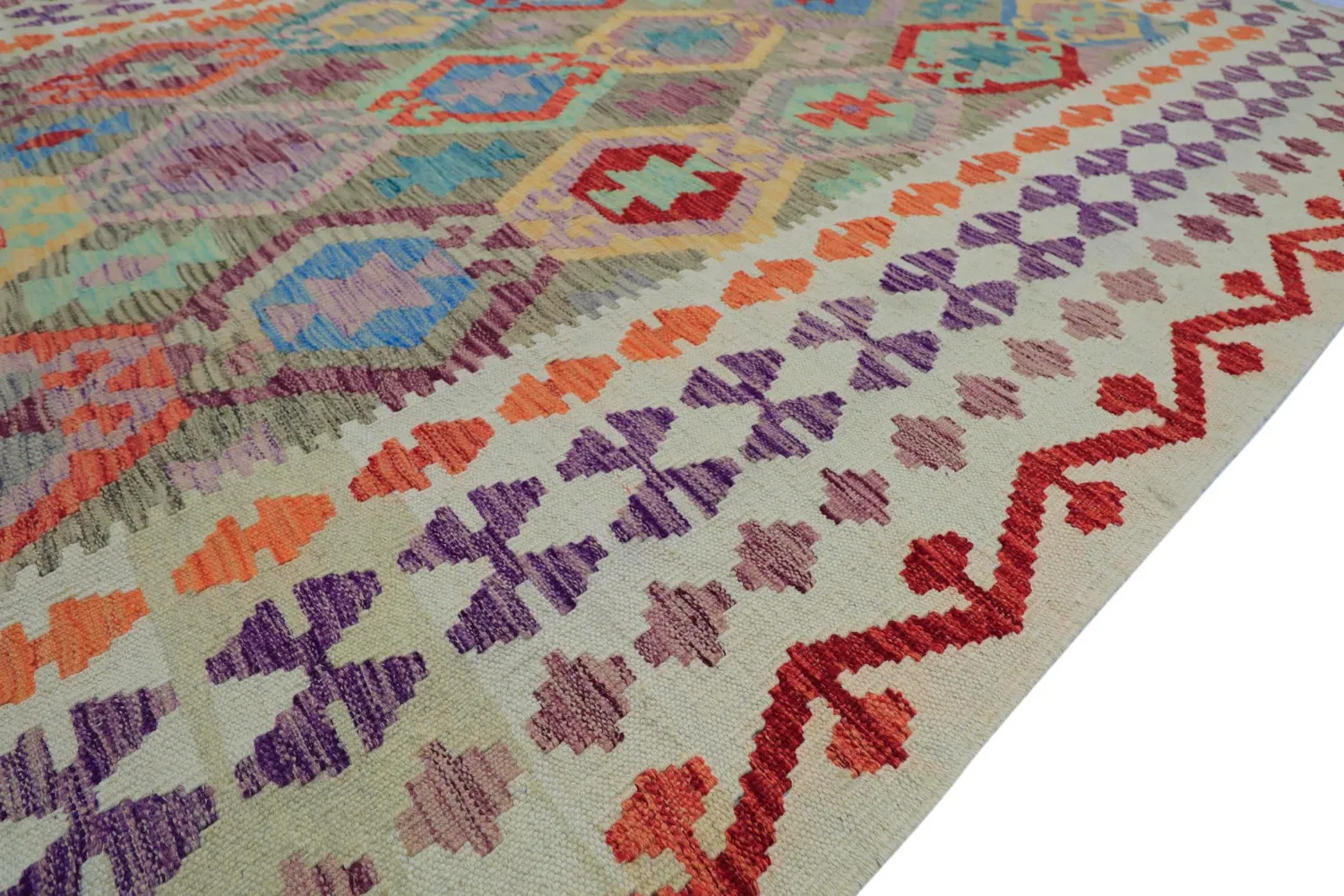 Alfombra Oriental - Vegi Kelim Hand Woven - 175 x 245 cm