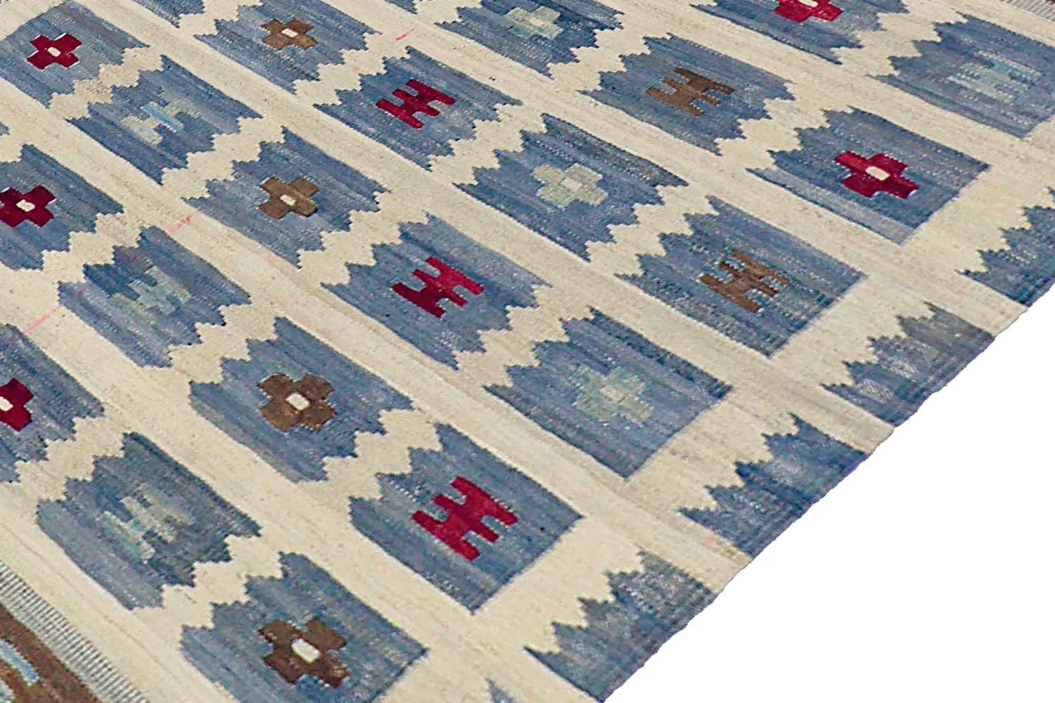 Alfombra Oriental - Vegi Kelim Hand Woven - 98 x 151 cm