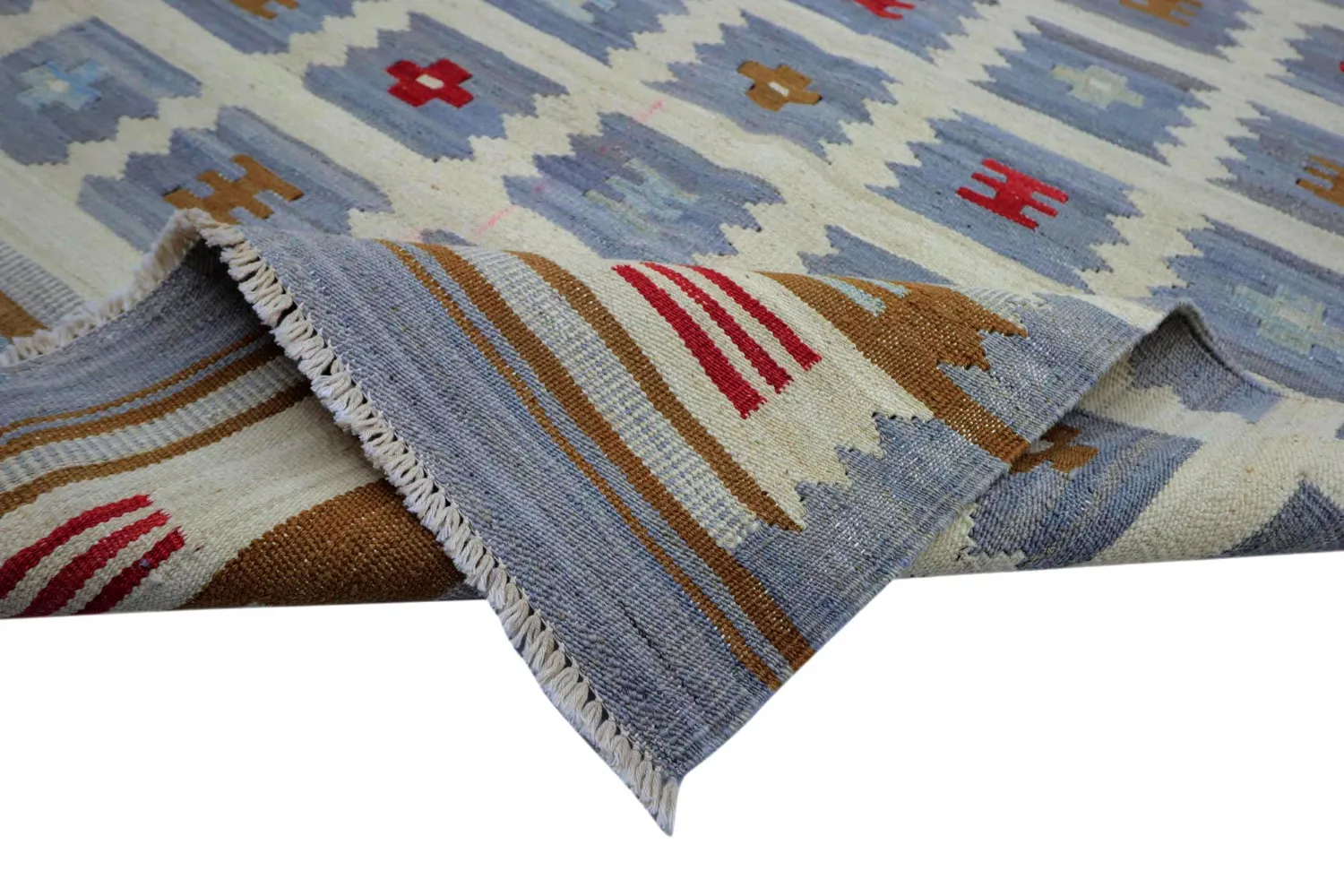 Alfombra Oriental - Vegi Kelim Hand Woven - 98 x 151 cm