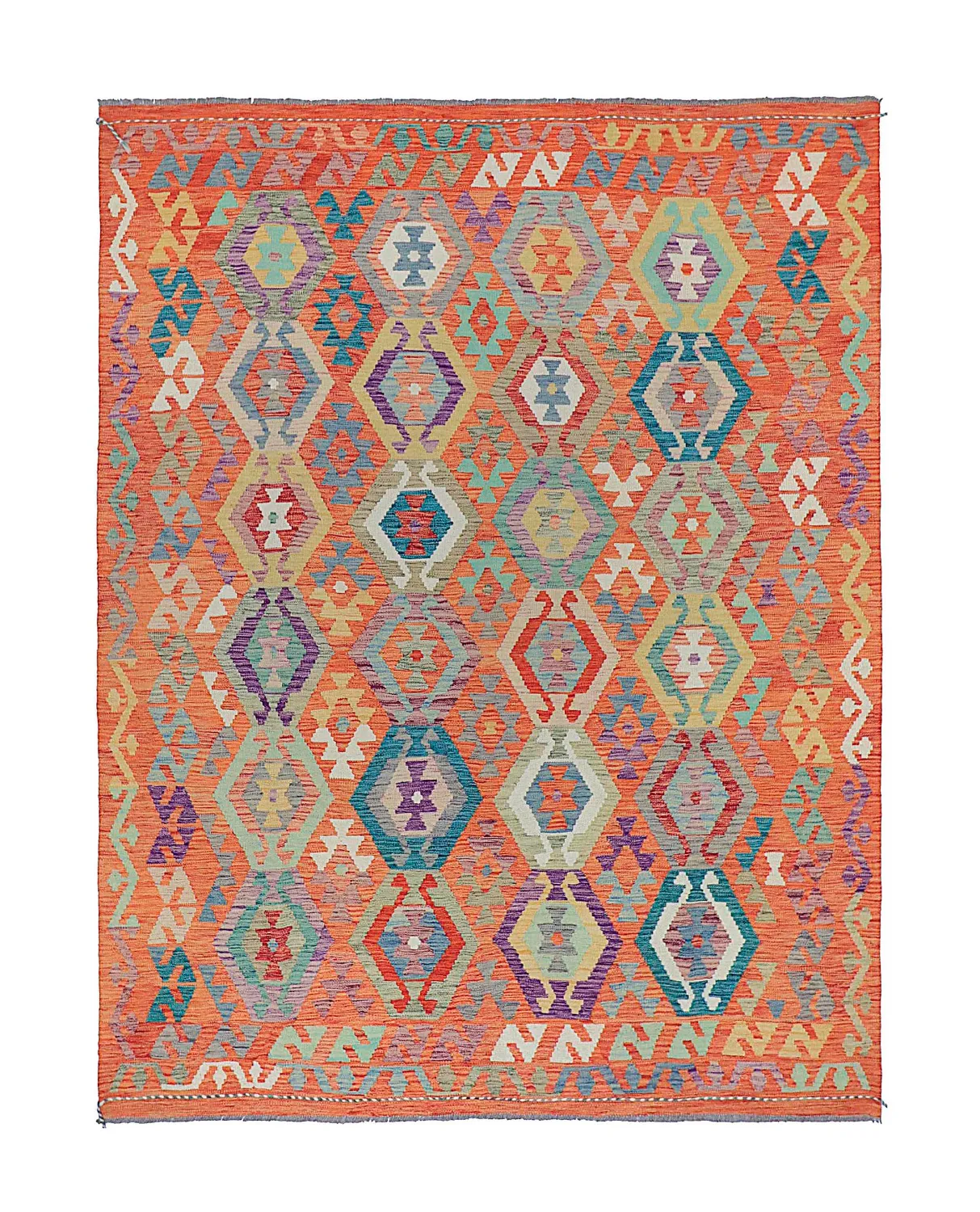 Alfombra Oriental - Vegi Kelim Hand Woven - 183 x 240 cm