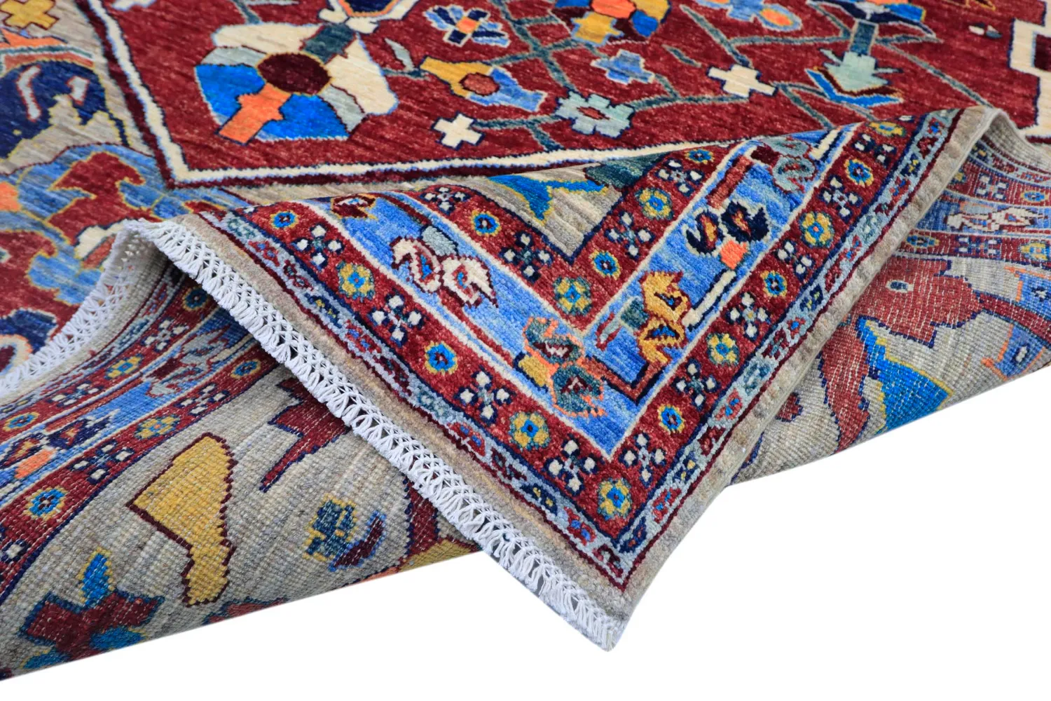 Alfombra Oriental - Chaman Rug Hand Knotted - 199 x 291 cm