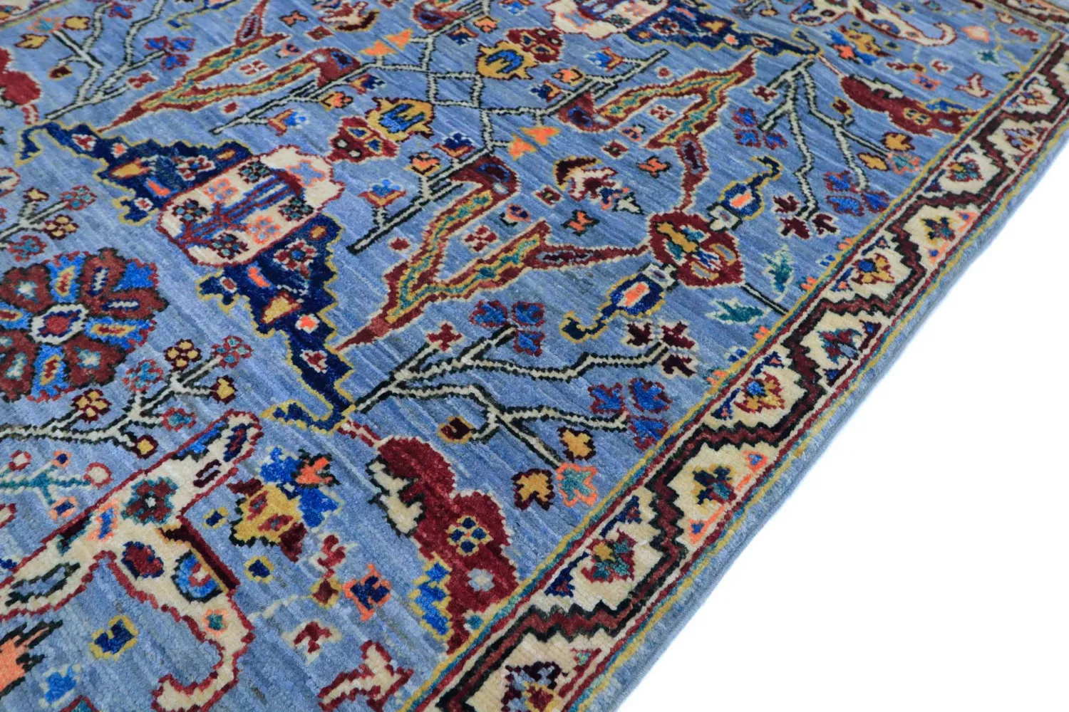 Alfombra Oriental - Chaman Rug Hand Knotted - 83 x 124 cm