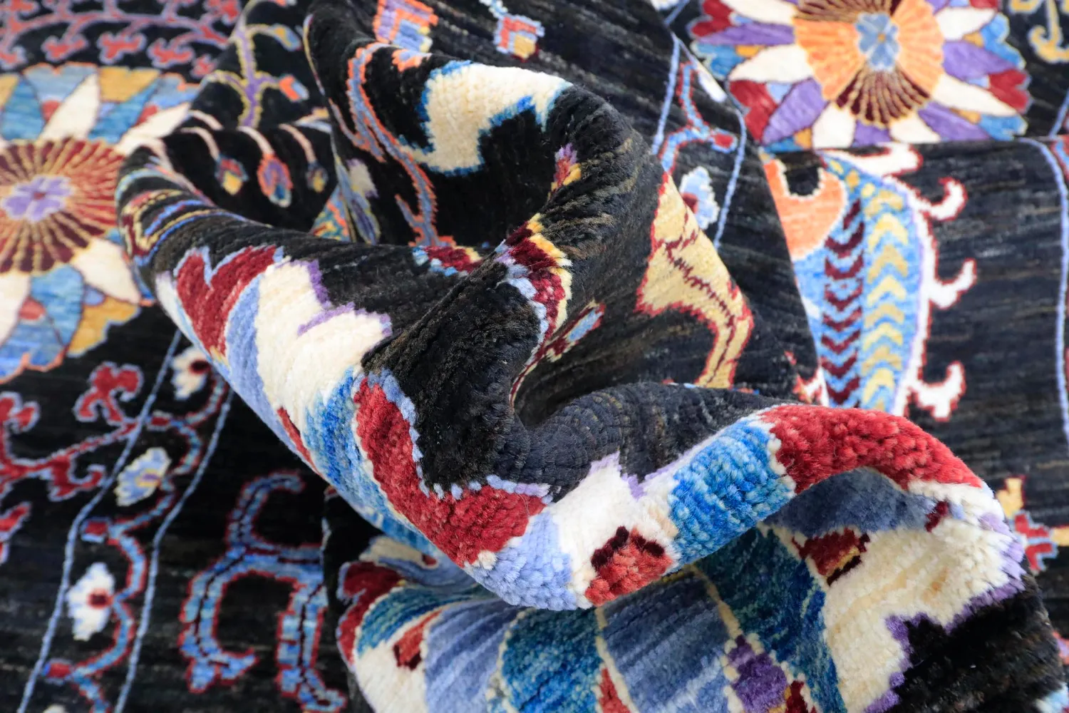 Alfombra Oriental - Chaman Rug Hand Knotted - 249 x 301 cm
