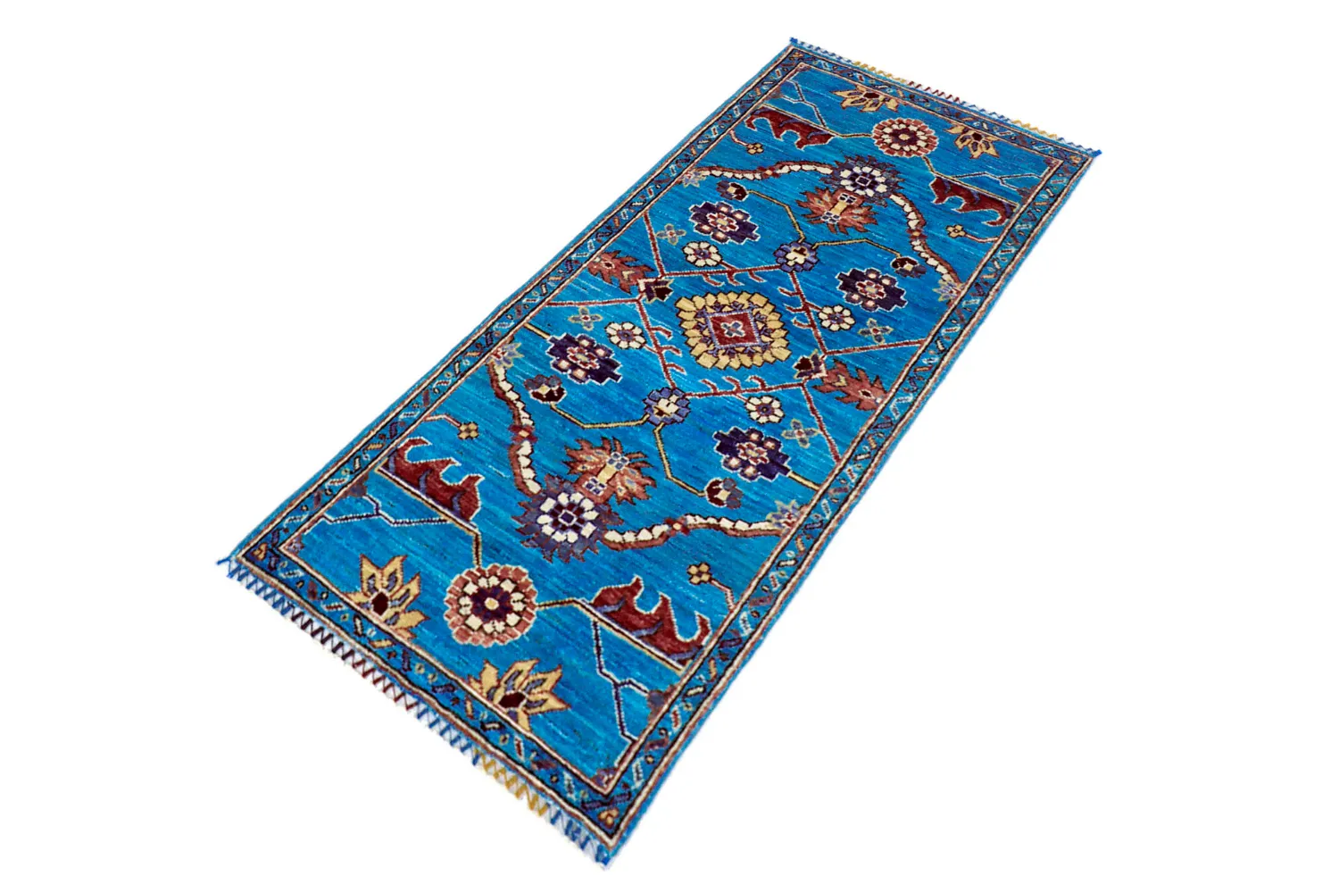 Alfombra Oriental - Chaman Rug Hand Knotted - 62 x 149 cm