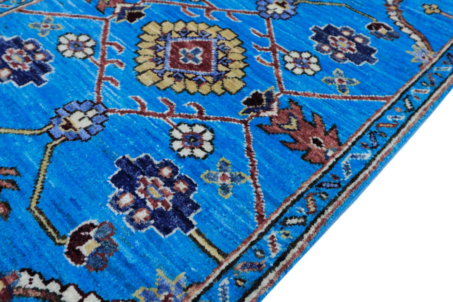 Alfombra Oriental - Chaman Rug Hand Knotted - 62 x 149 cm