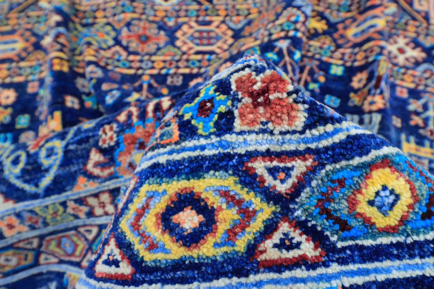 Alfombra Oriental - Chaman Rug Hand Knotted - 195 x 294 cm