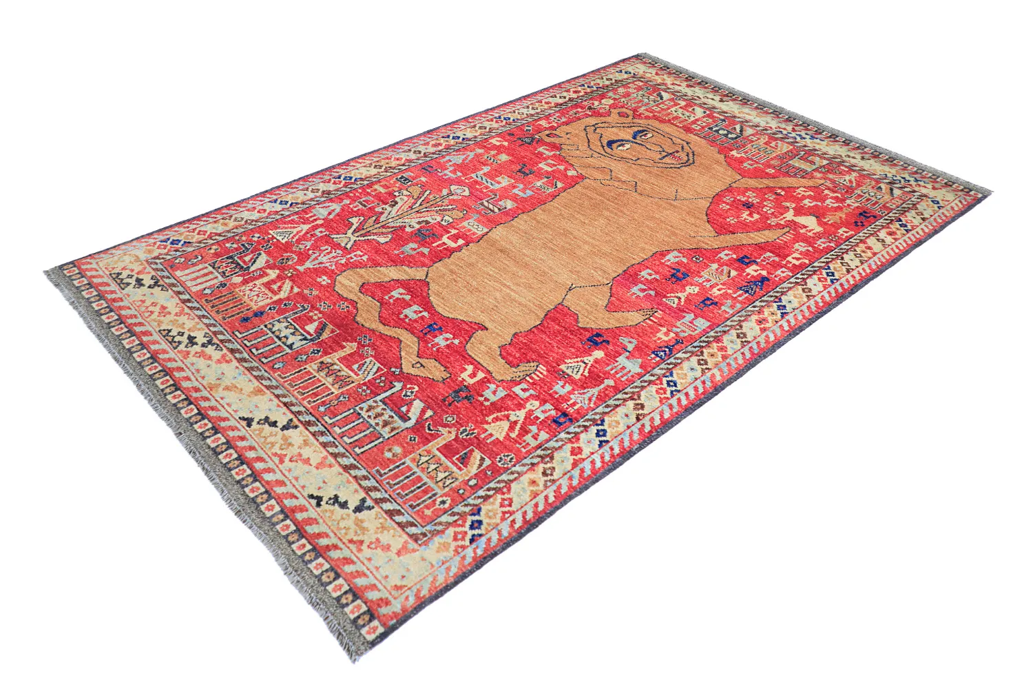 Alfombra Oriental - Tribal Hand Knotted - 162 x 272 cm