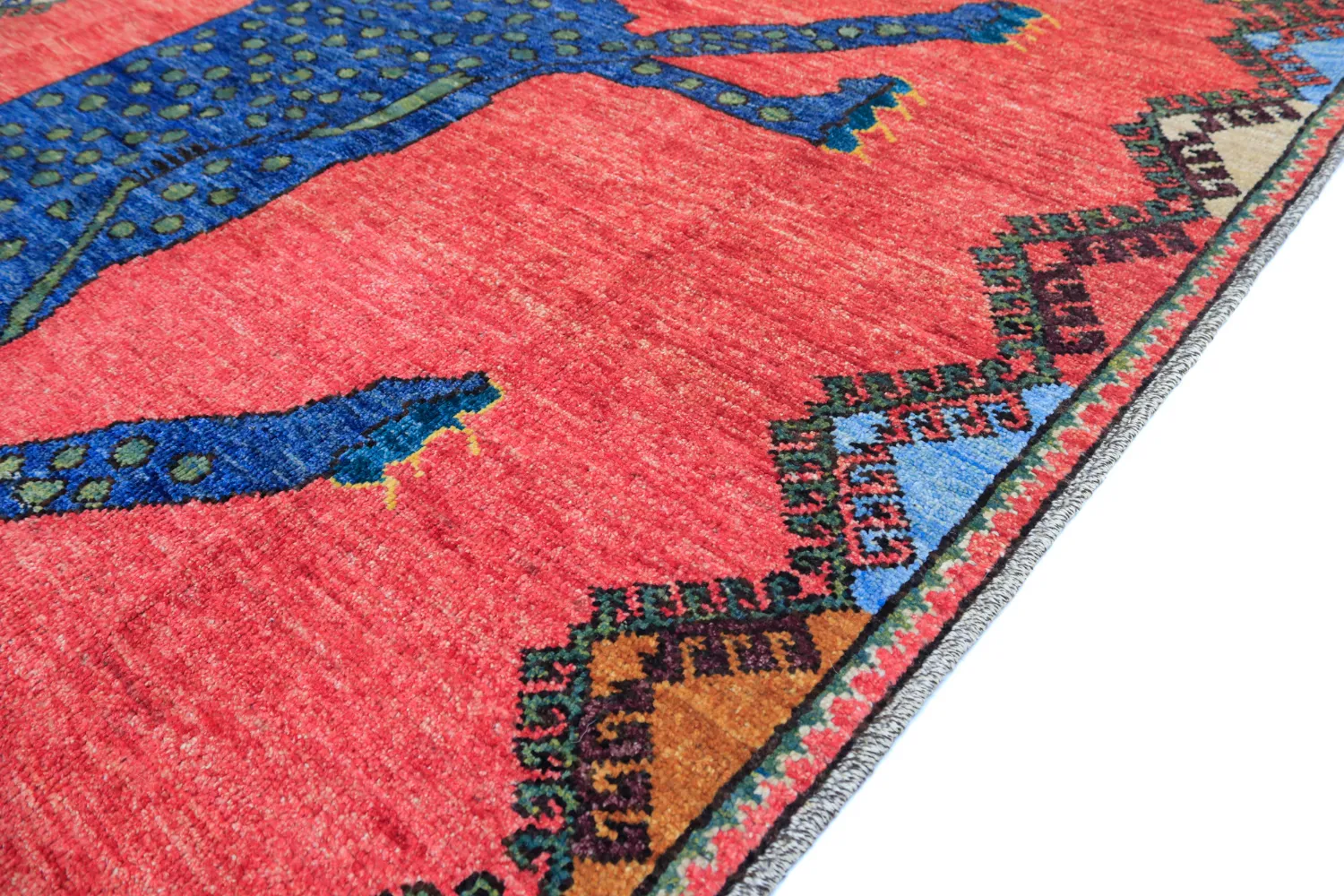 Alfombra Oriental - Tribal Hand Knotted - 152 x 222 cm