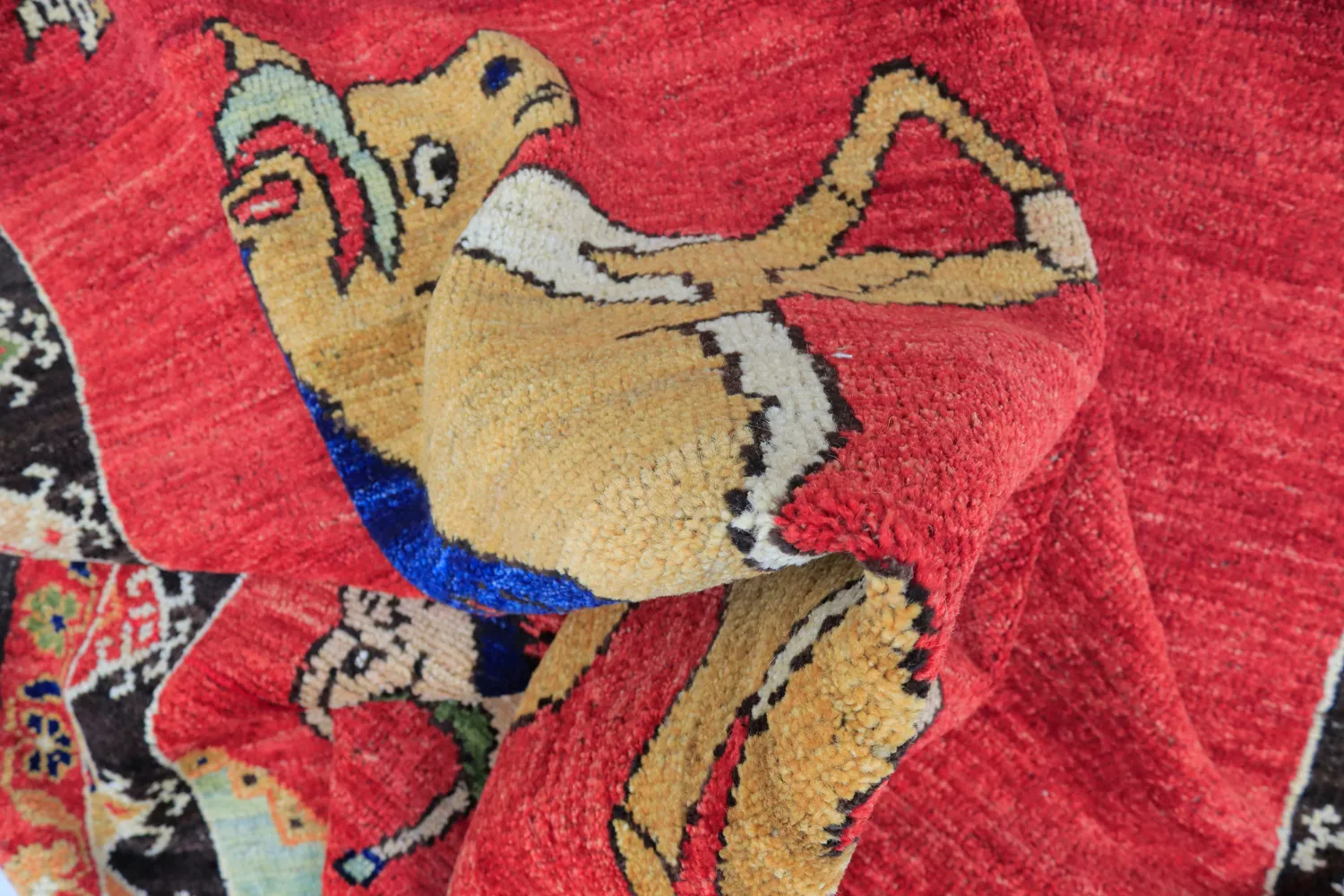 Alfombra Oriental - Tribal Hand Knotted - 144 x 220 cm