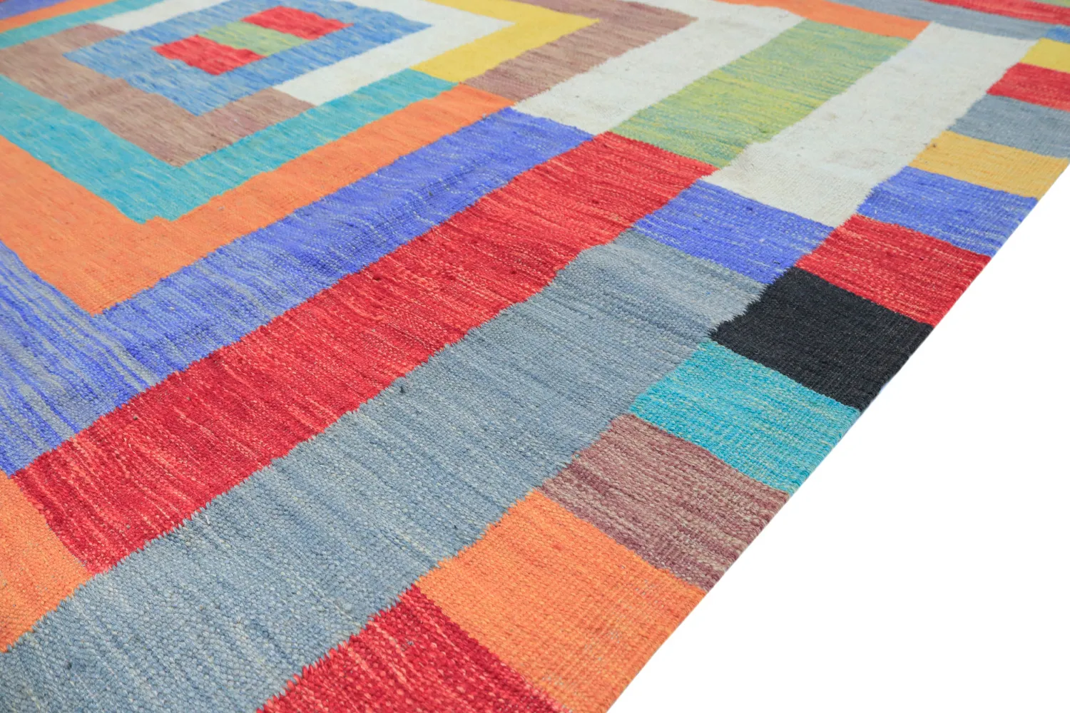 Alfombra Oriental - Kelim Hand Woven - 205 x 299 cm
