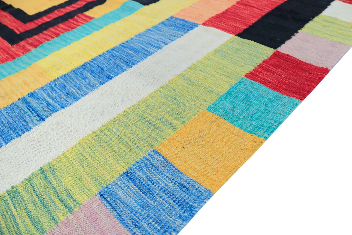 Alfombra Oriental - Kelim Hand Woven - 201 x 299 cm