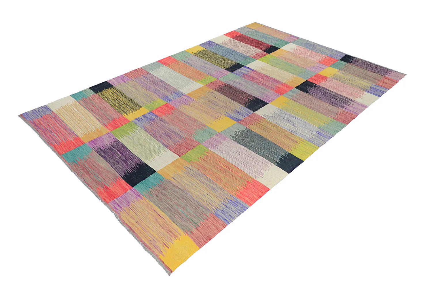 Alfombra Oriental - Kelim Hand Woven - 196 x 300 cm