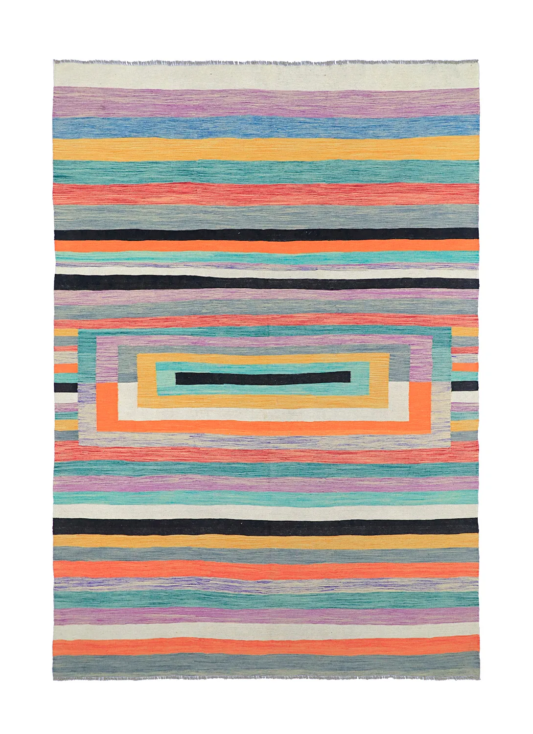 Alfombra Oriental - Kelim Hand Woven - 209 x 298 cm
