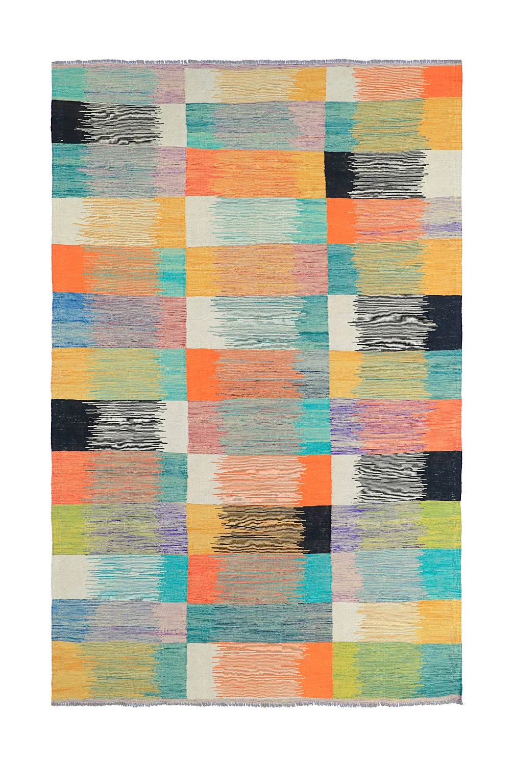 Alfombra Oriental - Kelim Hand Woven - 197 x 299 cm