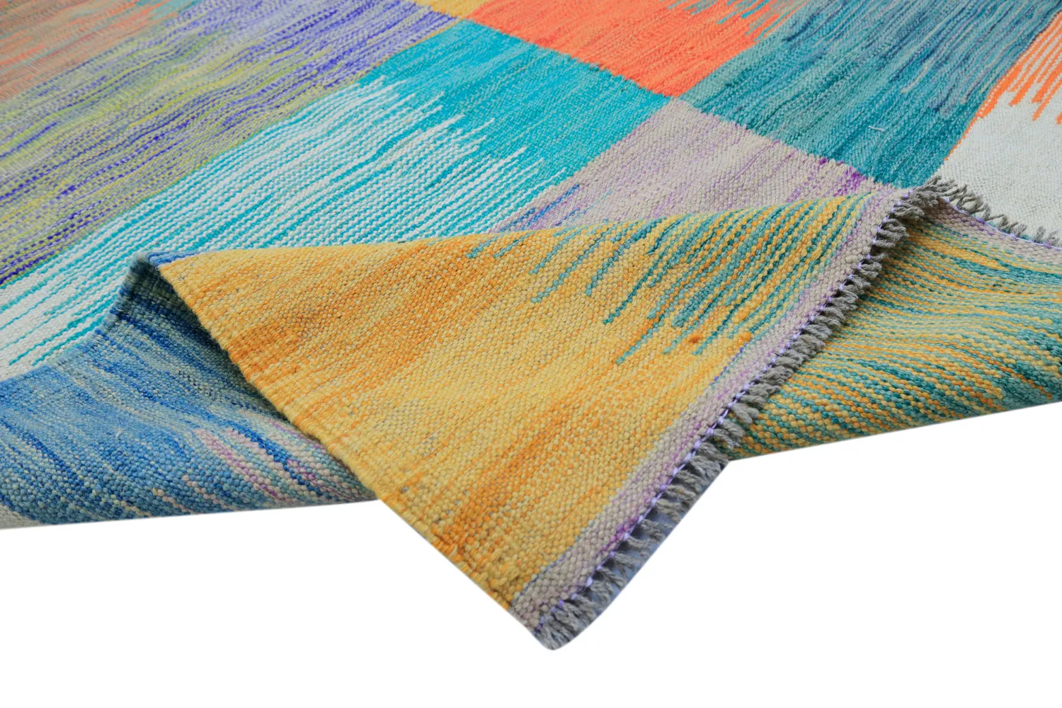 Alfombra Oriental - Kelim Hand Woven - 197 x 299 cm