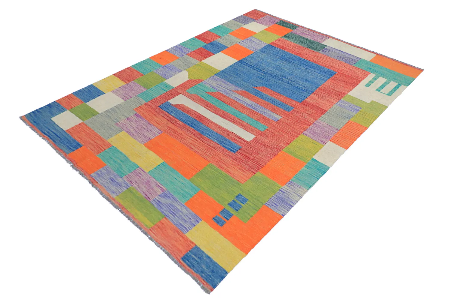 Alfombra Oriental - Kelim Hand Woven - 172 x 239 cm