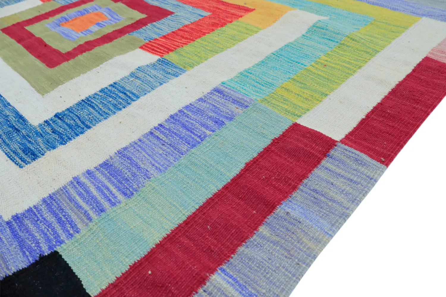 Alfombra Oriental - Kelim Hand Woven - 172 x 244 cm