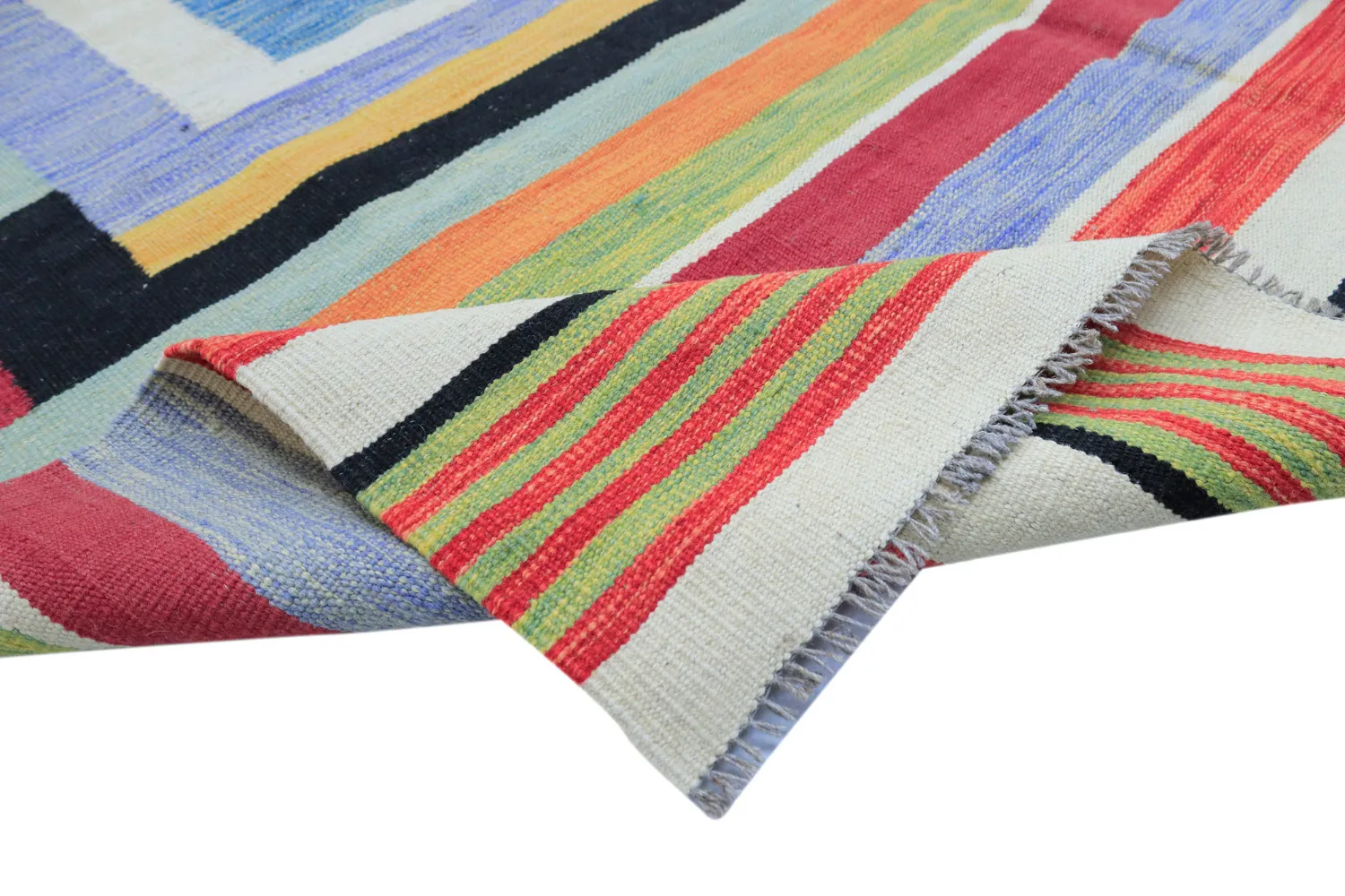 Alfombra Oriental - Kelim Hand Woven - 172 x 244 cm