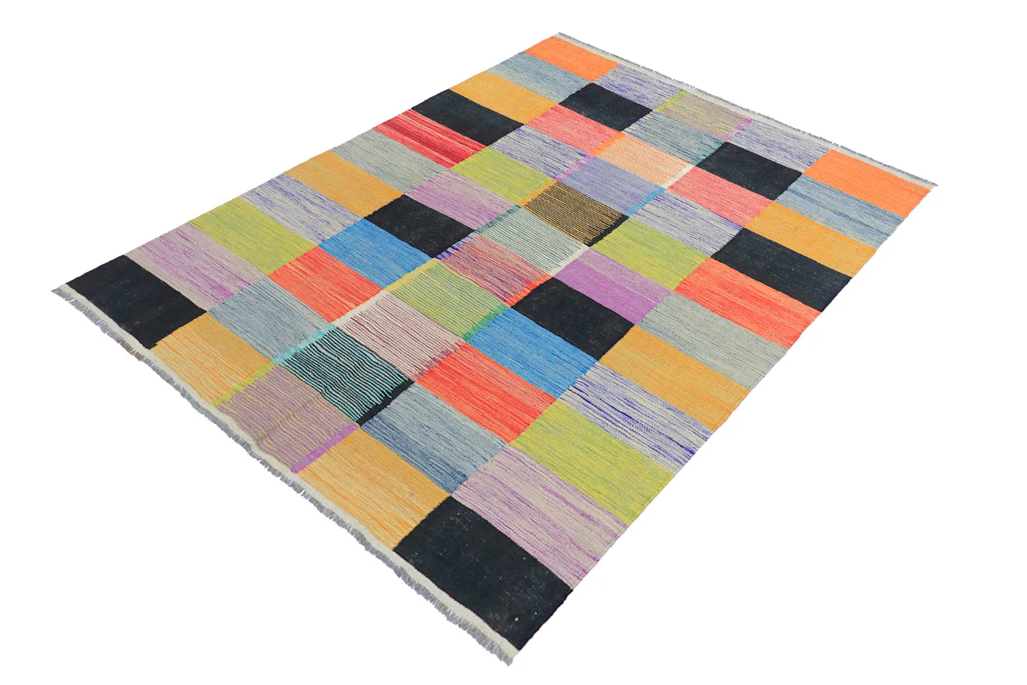 Alfombra Oriental - Kelim Hand Woven - 151 x 200 cm