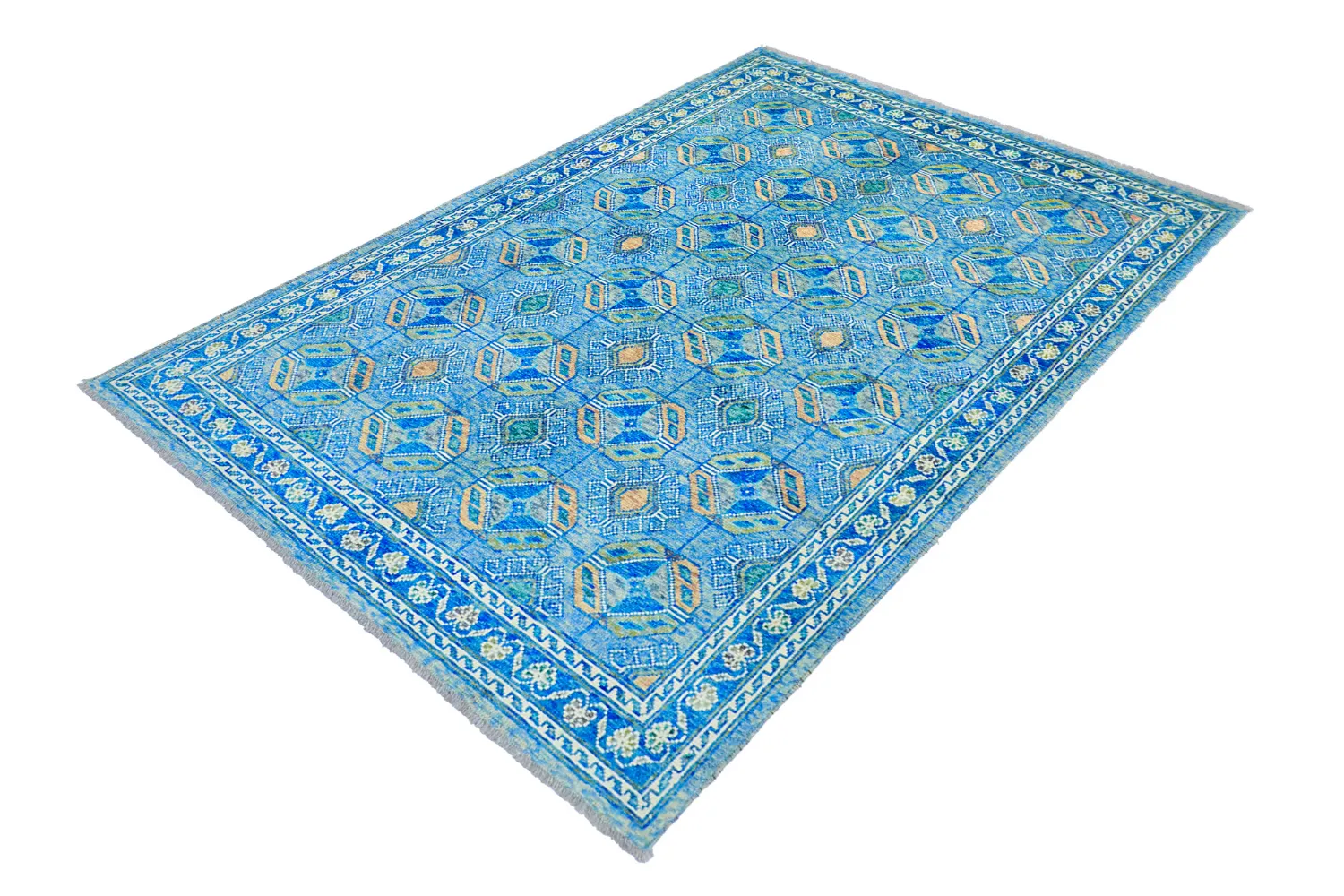 Alfombra Oriental - Suzani Hand Knotted - 170 x 240 cm
