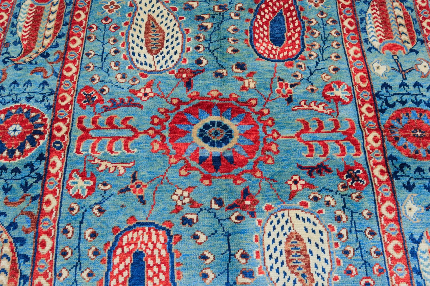 Alfombra Oriental - Suzani Hand Knotted - 170 x 240 cm