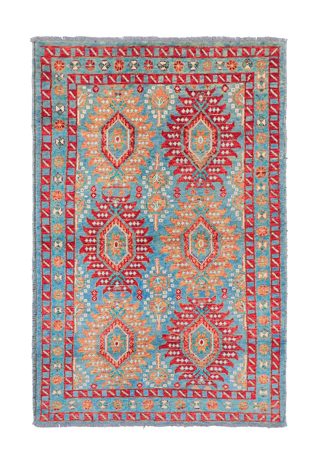 Alfombra Oriental - Suzani Hand Knotted - 120 x 180 cm