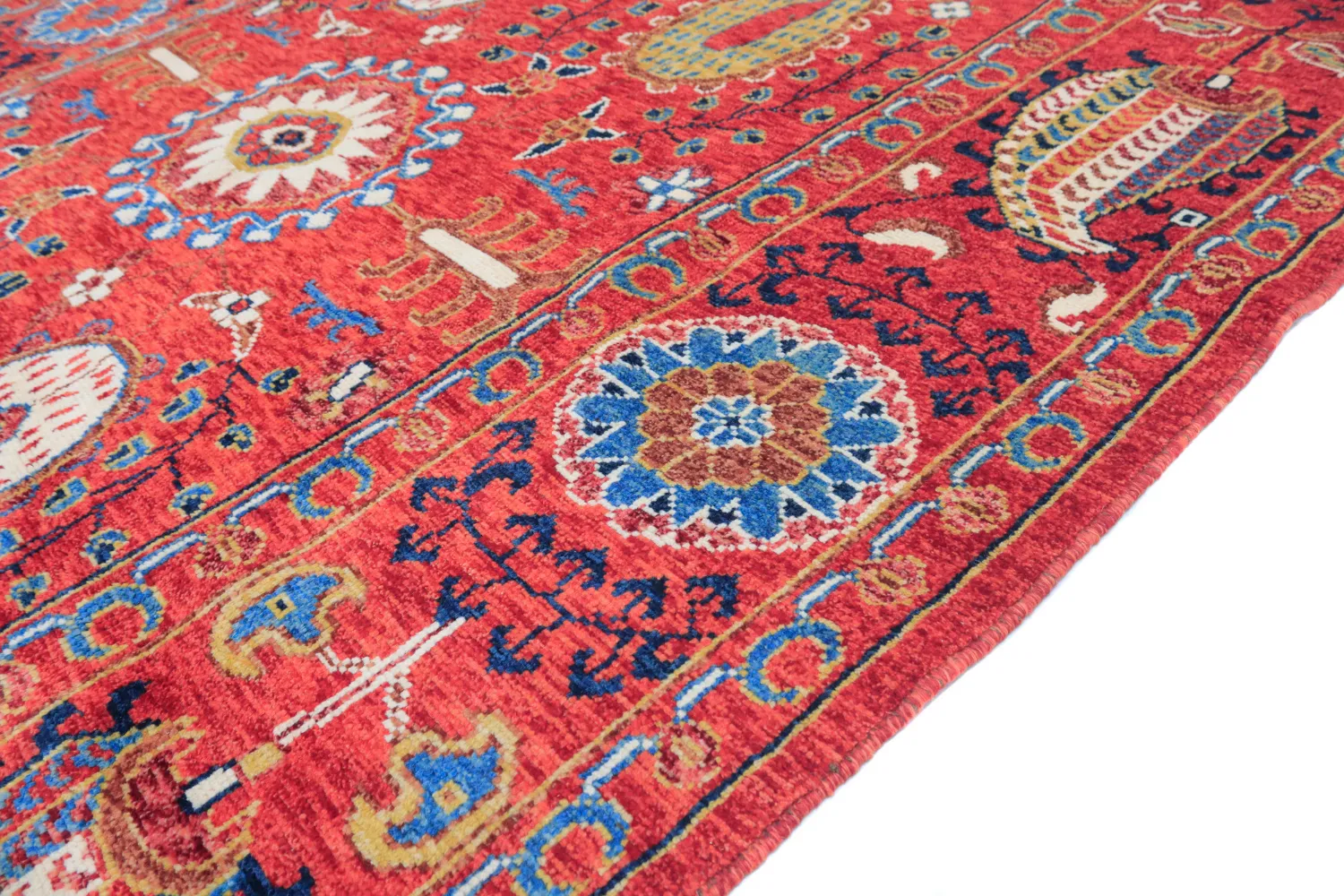 Alfombra Oriental - Suzani Hand Knotted - 200 x 300 cm