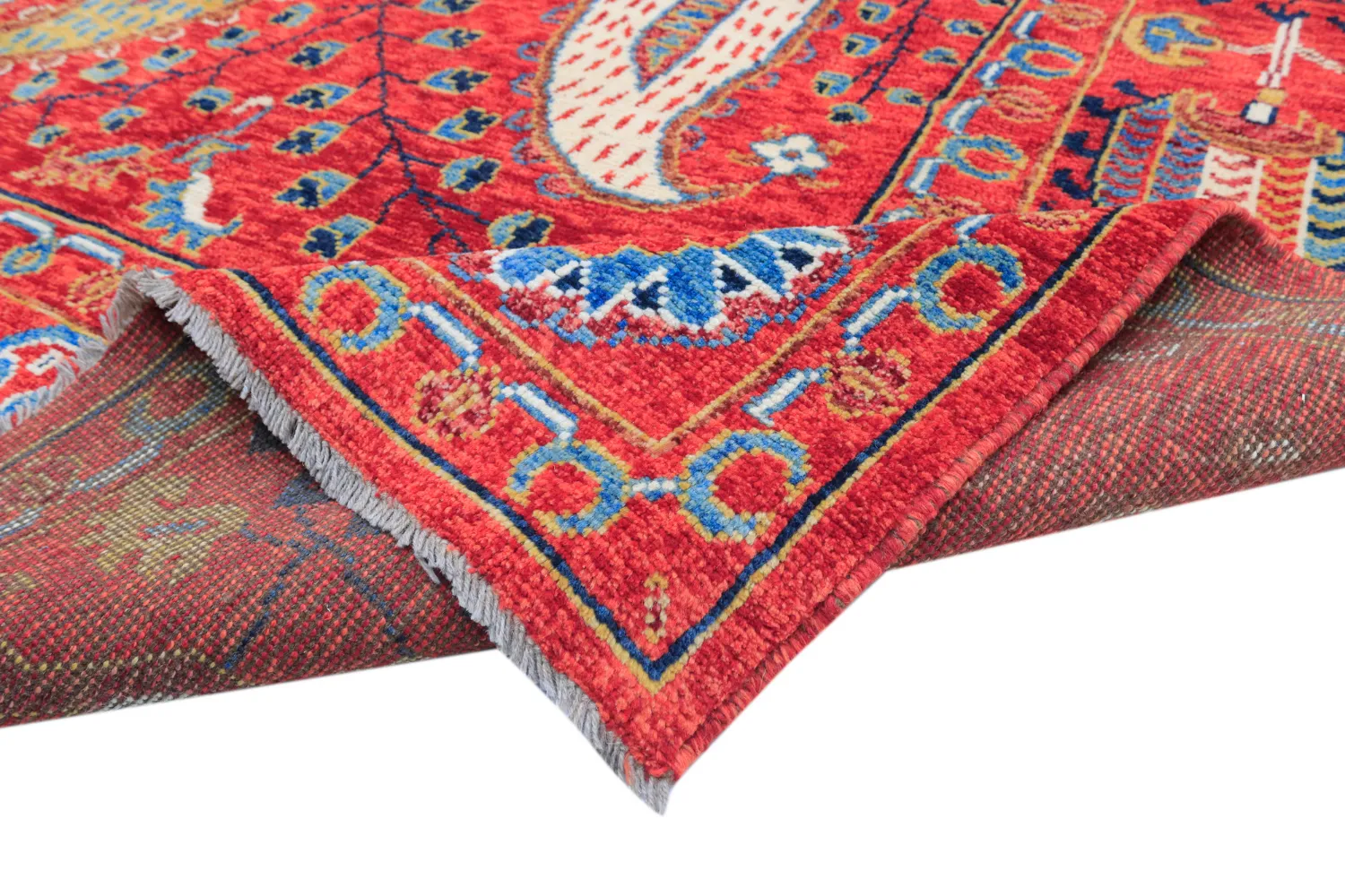 Alfombra Oriental - Suzani Hand Knotted - 200 x 300 cm