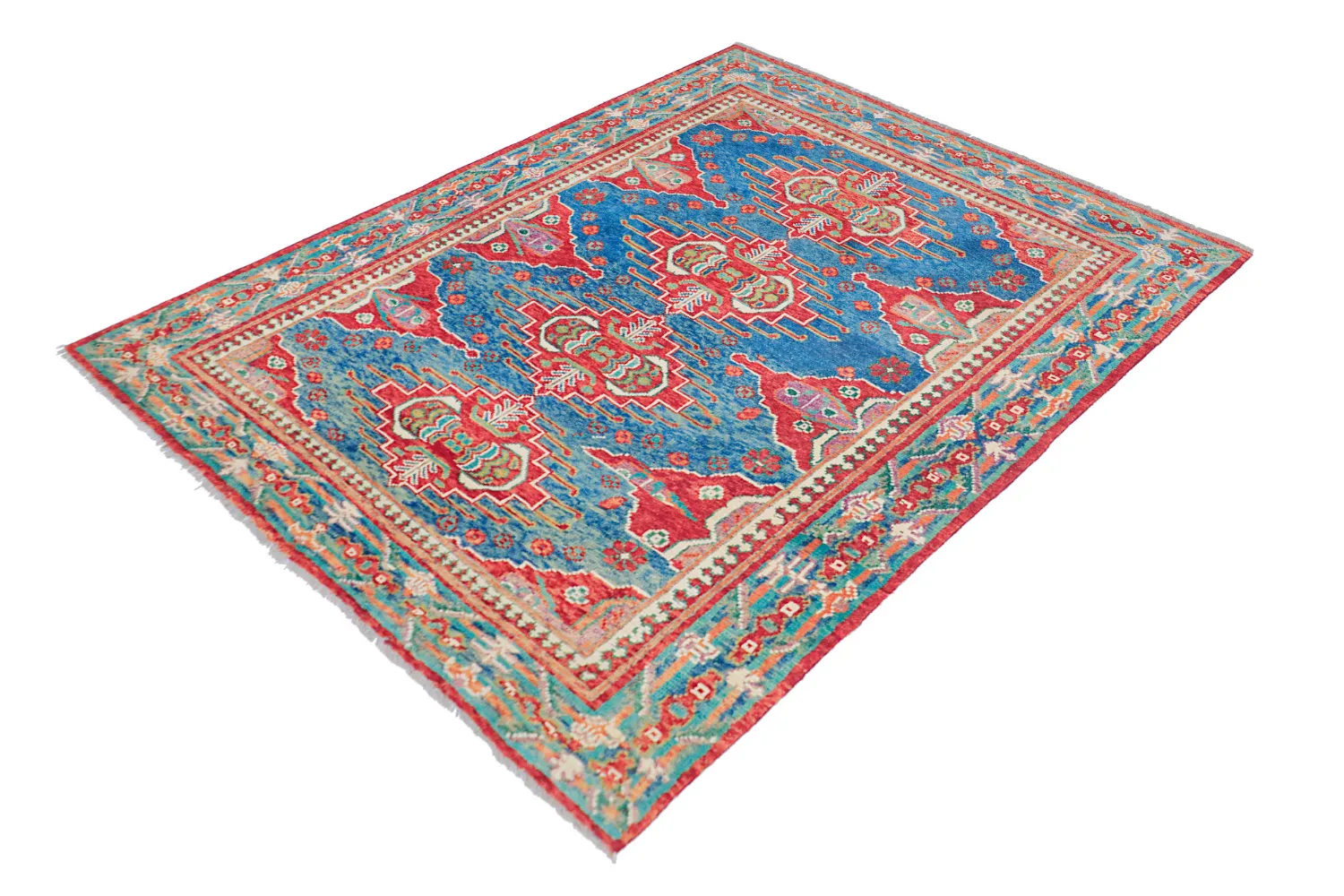 Alfombra Oriental - Suzani Hand Knotted - 170 x 240 cm