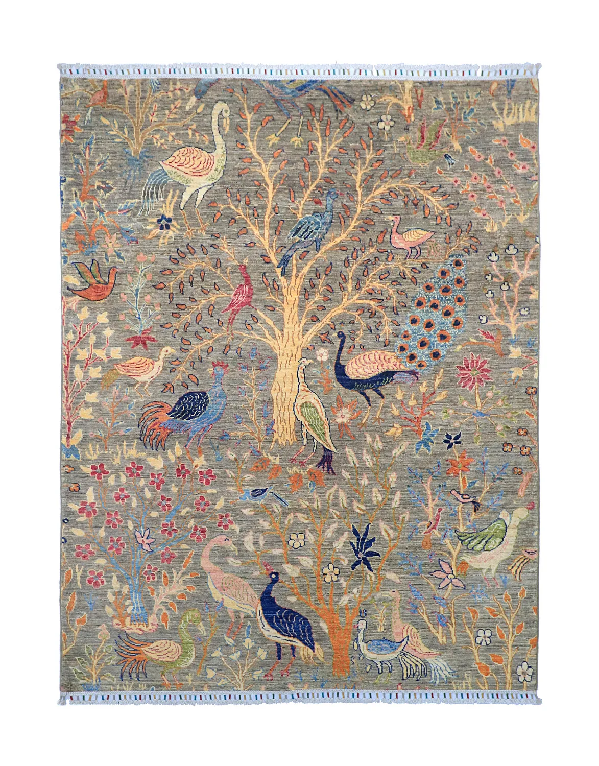 Alfombra Oriental - Tribal Hand Knotted - 152 x 204 cm