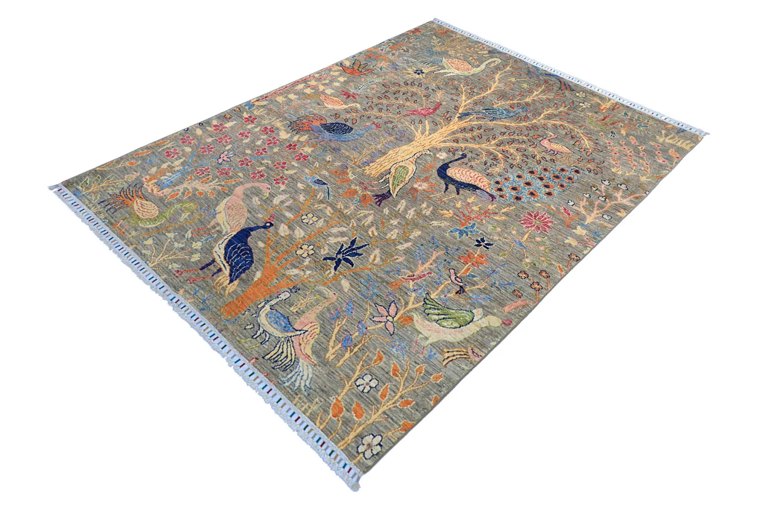 Alfombra Oriental - Tribal Hand Knotted - 152 x 204 cm