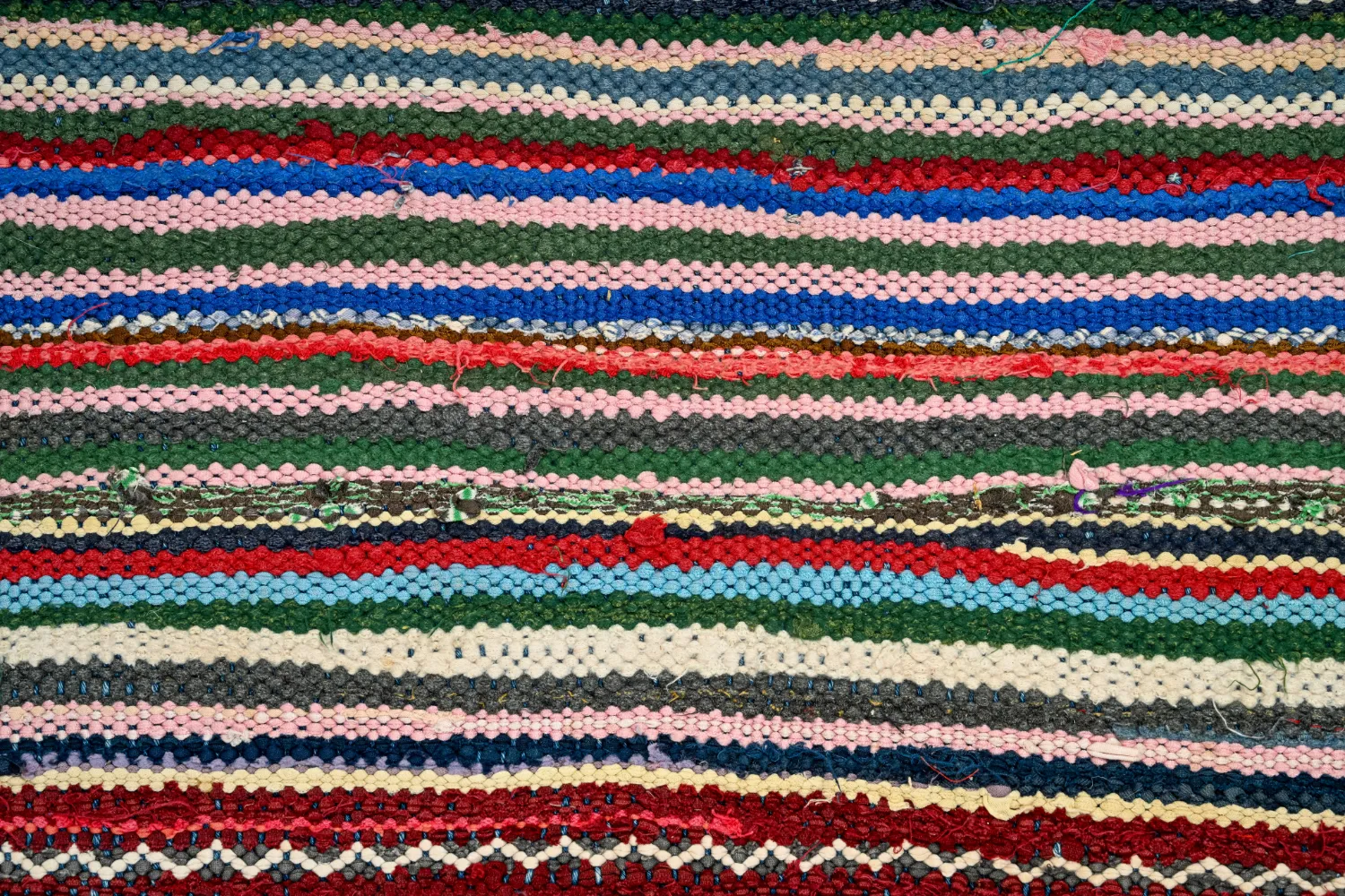 Alfombra Marroquí Bereber Boucherouite 150 x 340 cm