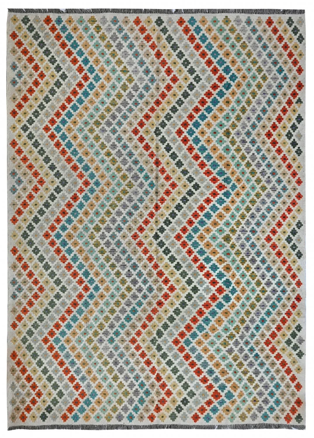 Alfombra kilim oriental 288 x 208 cm