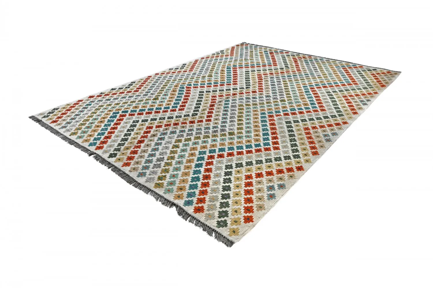 Alfombra kilim oriental 288 x 208 cm