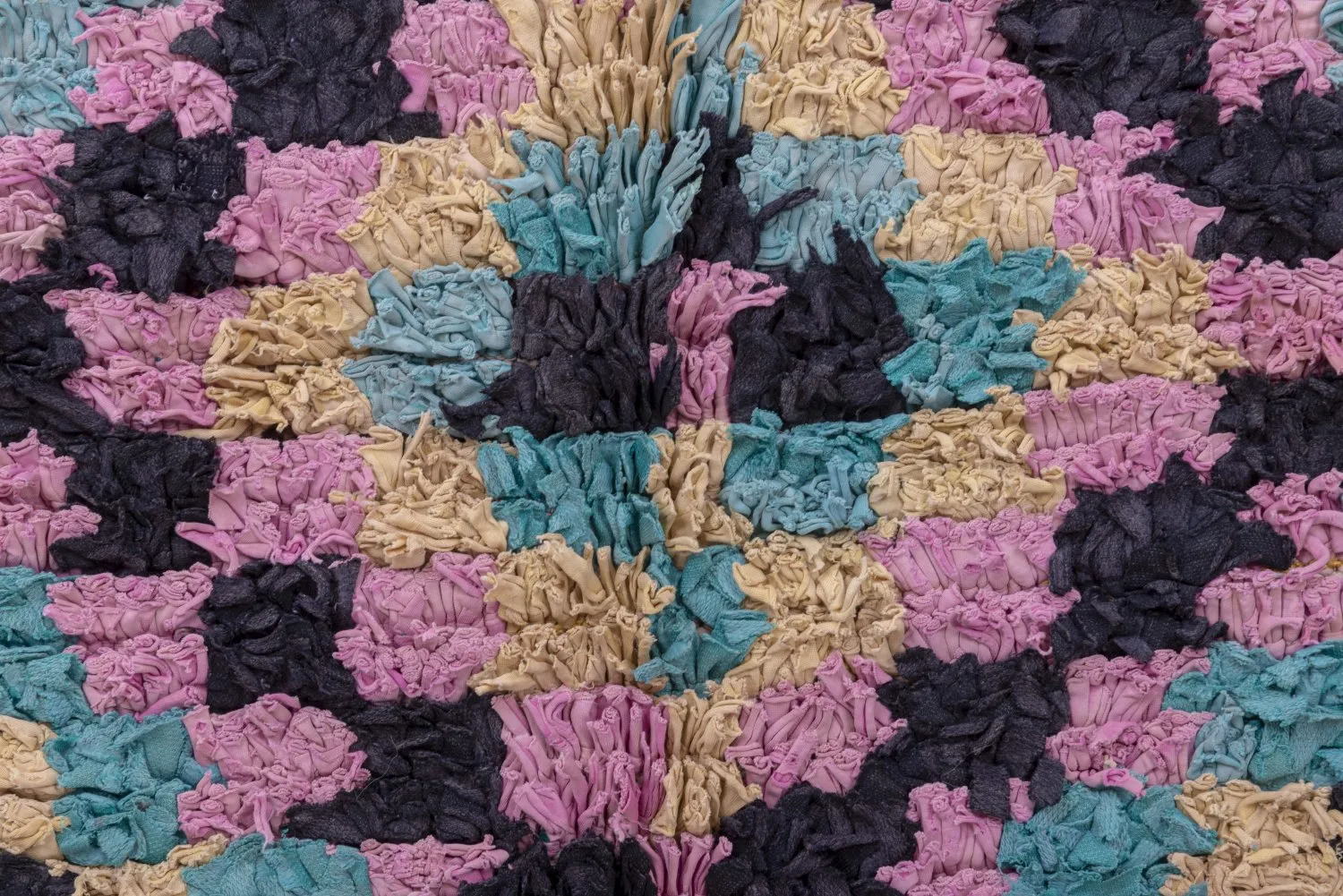 Alfombra Marroquí Bereber Boucherouite 240 x 140 cm