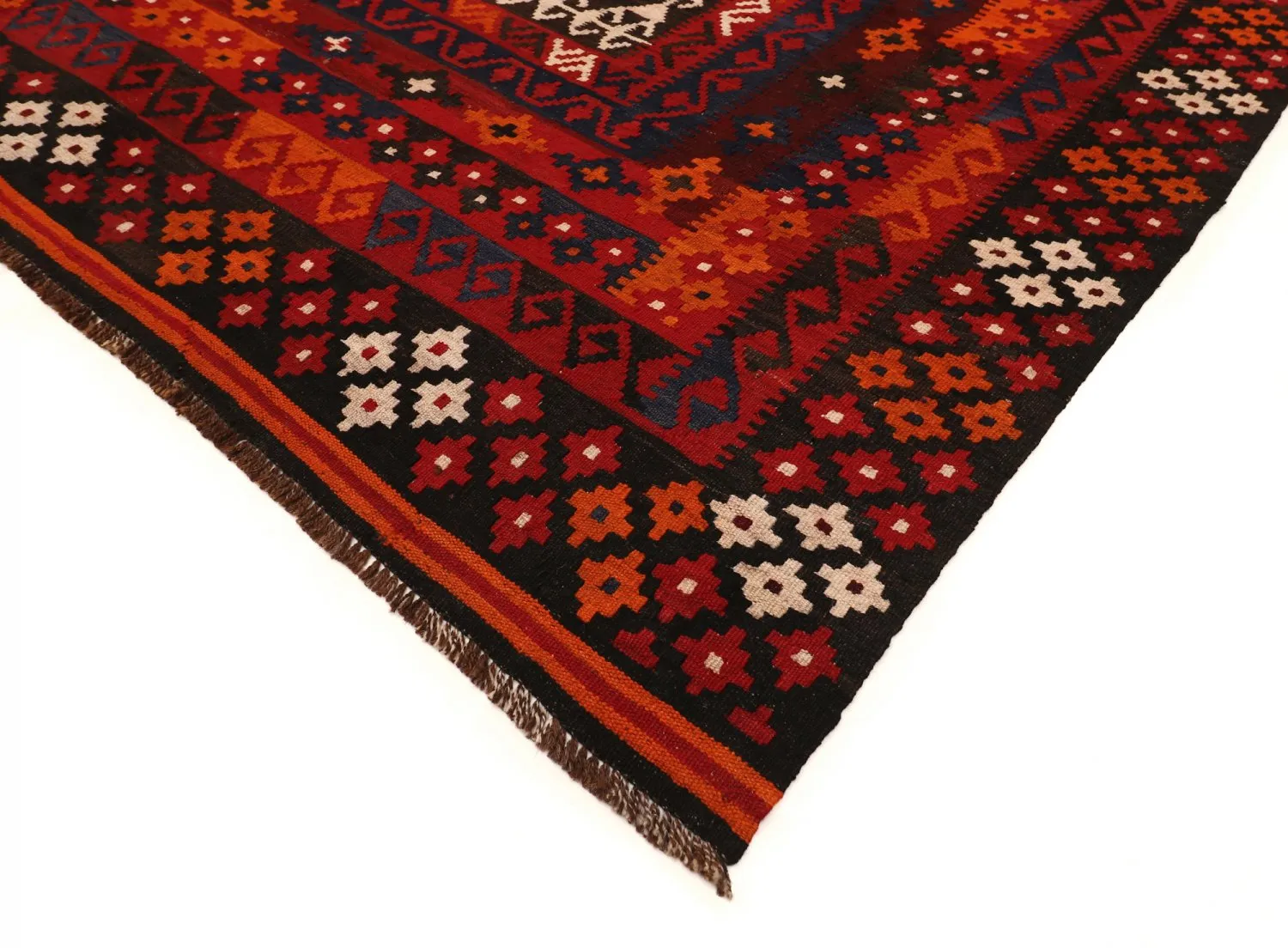 Alfombra kilim oriental 366 x 255 cm
