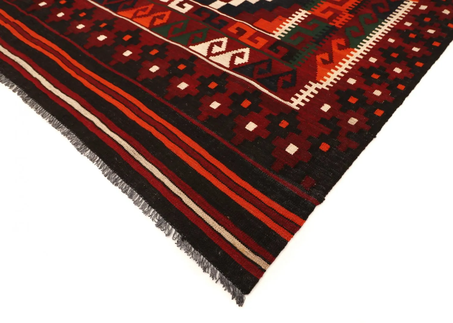 Alfombra kilim oriental 306 x 195 cm