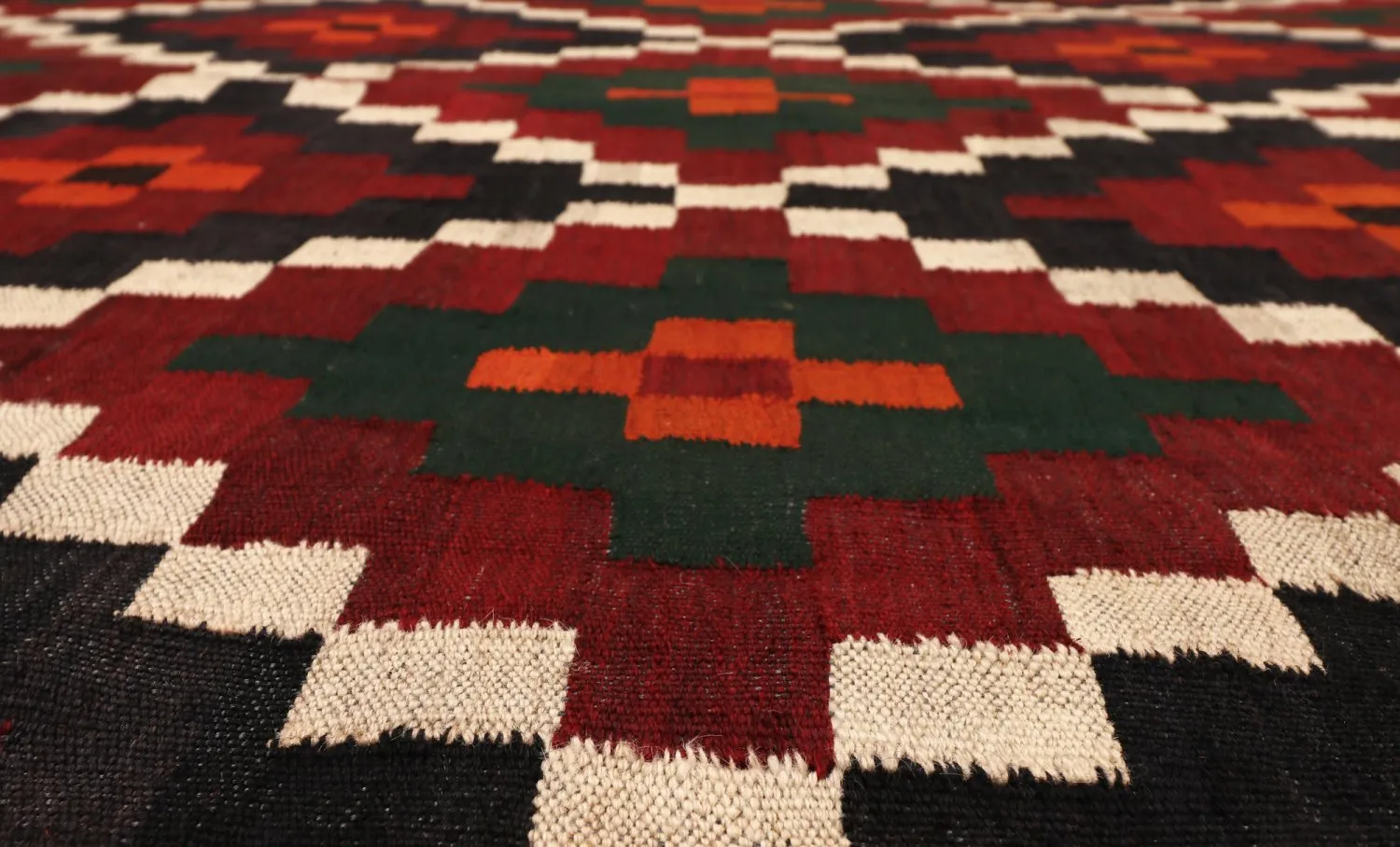 Alfombra kilim oriental 306 x 195 cm
