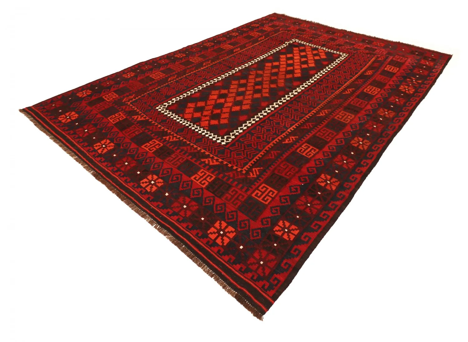 Alfombra kilim oriental 290 x 199 cm