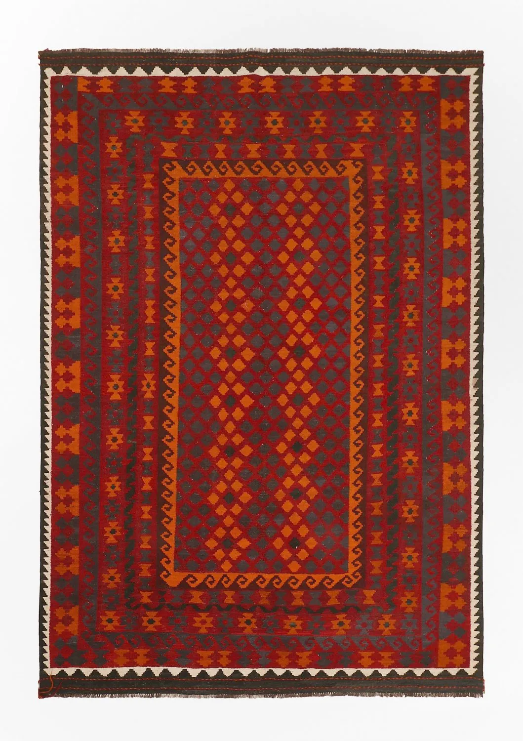 Alfombra kilim oriental 288 x 198 cm