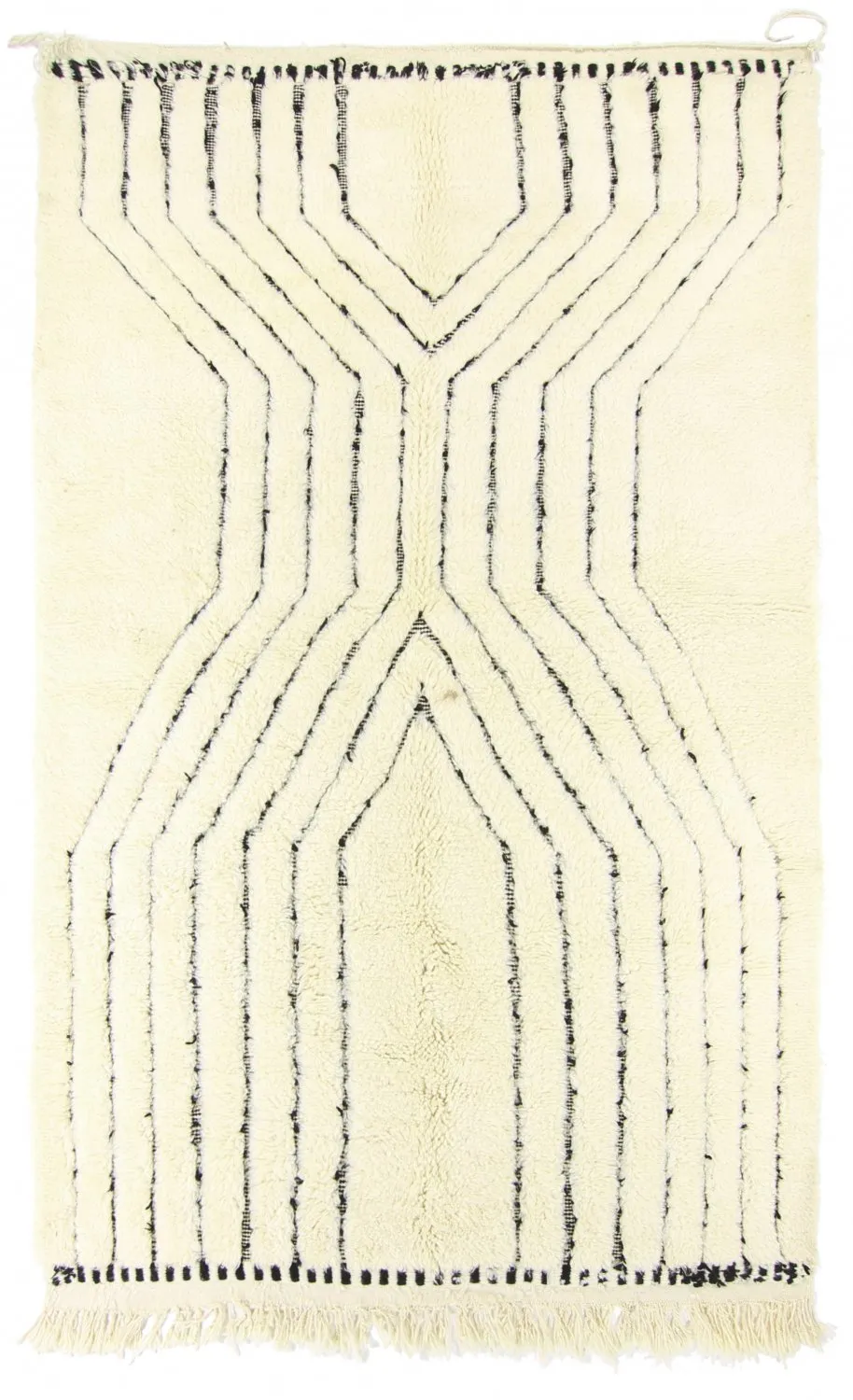 Alfombra Kilim Marroquí Bereber Beni Ourain 282 x 172 cm