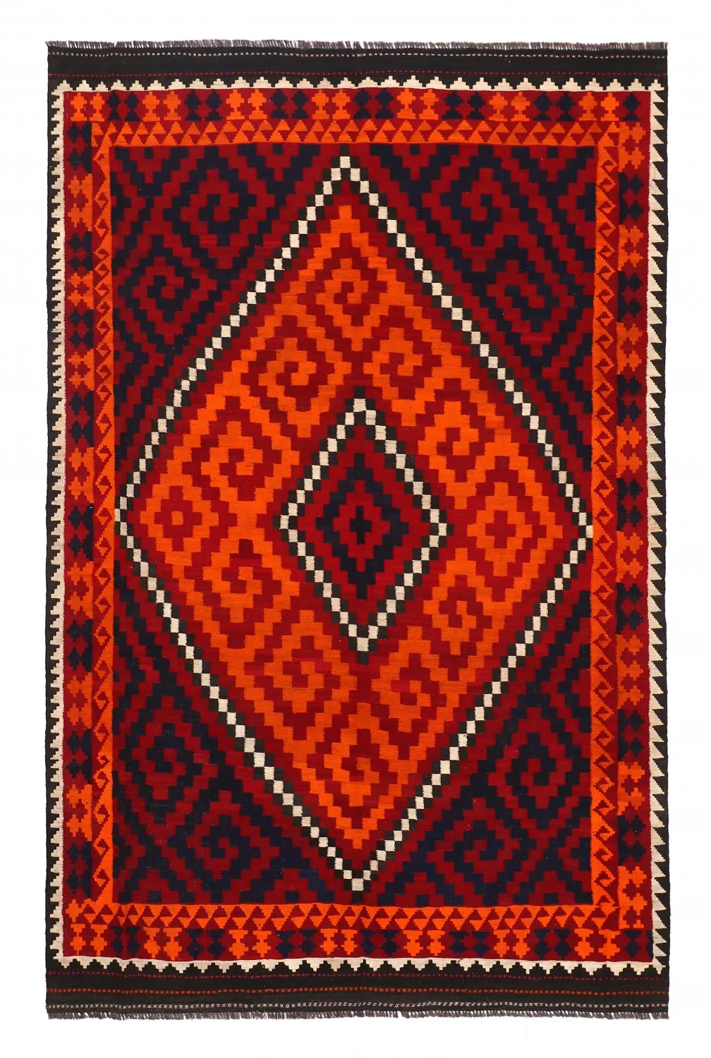 Alfombra kilim oriental 309 x 196 cm