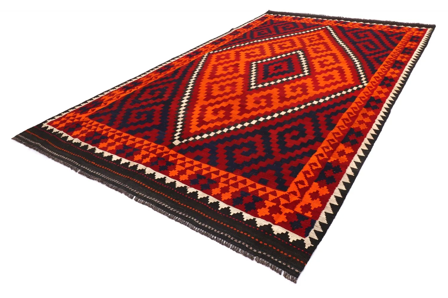 Alfombra kilim oriental 309 x 196 cm
