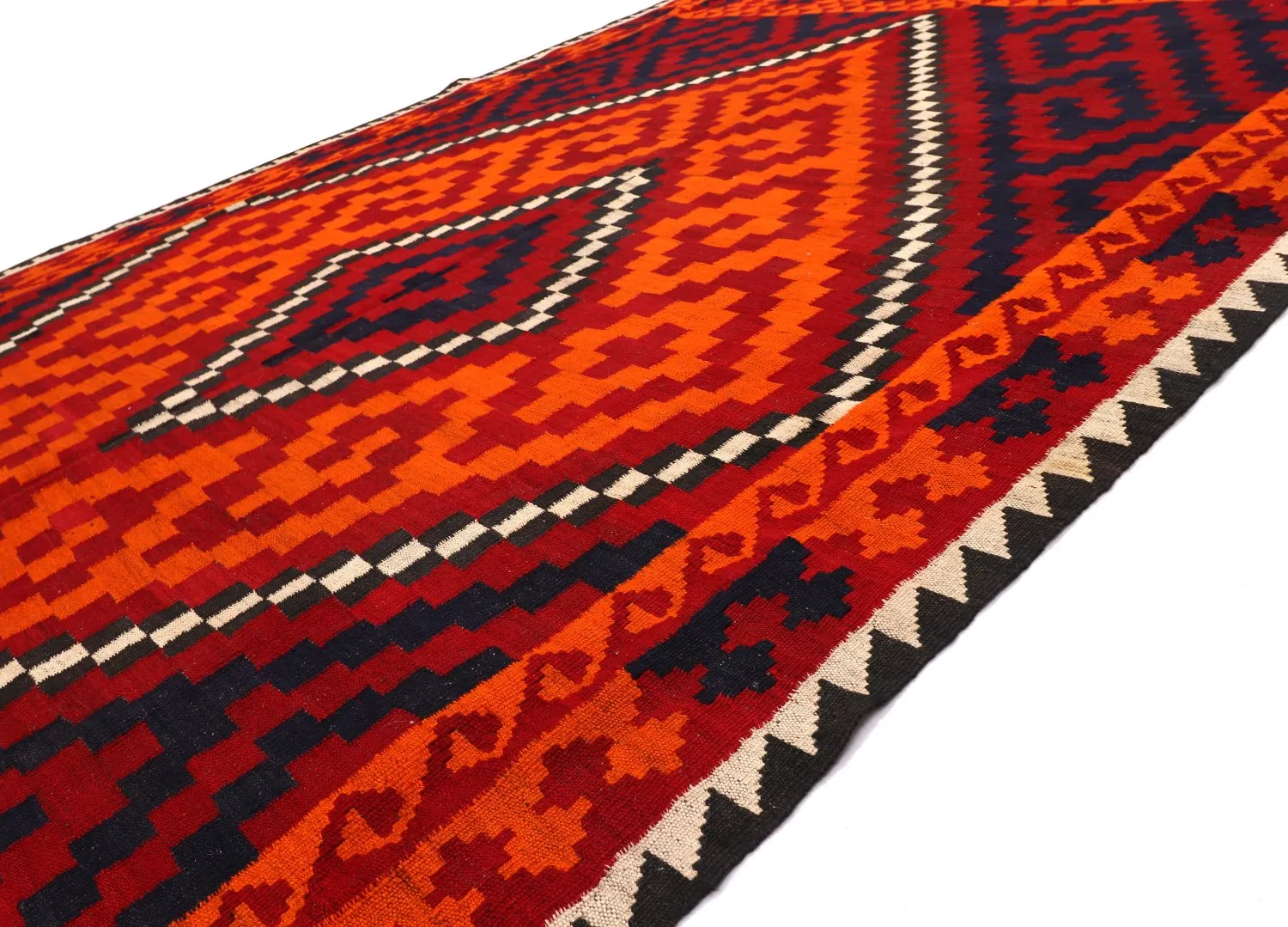 Alfombra kilim oriental 309 x 196 cm