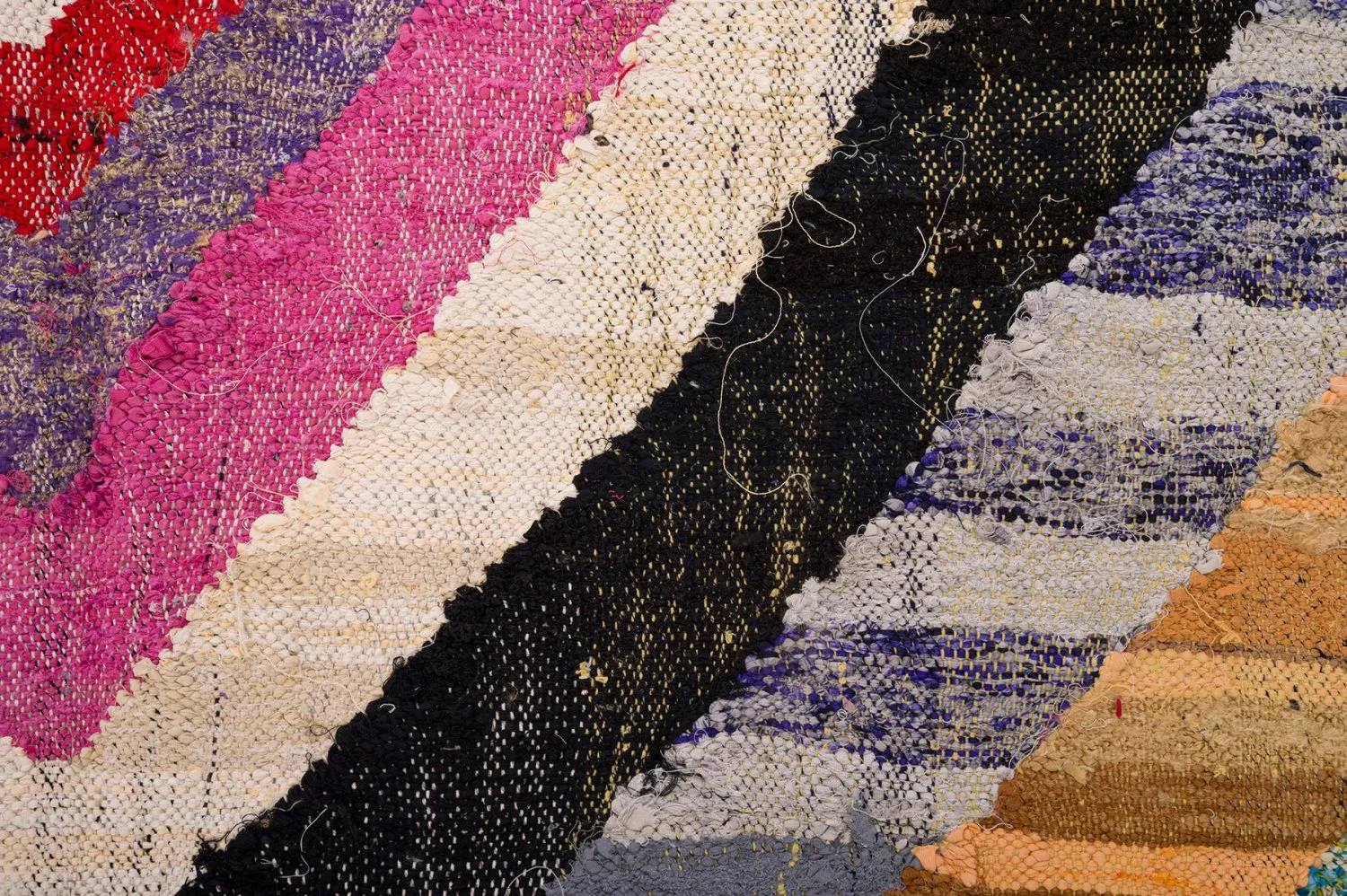 Alfombra Marroquí Bereber Boucherouite 155 x 285 cm