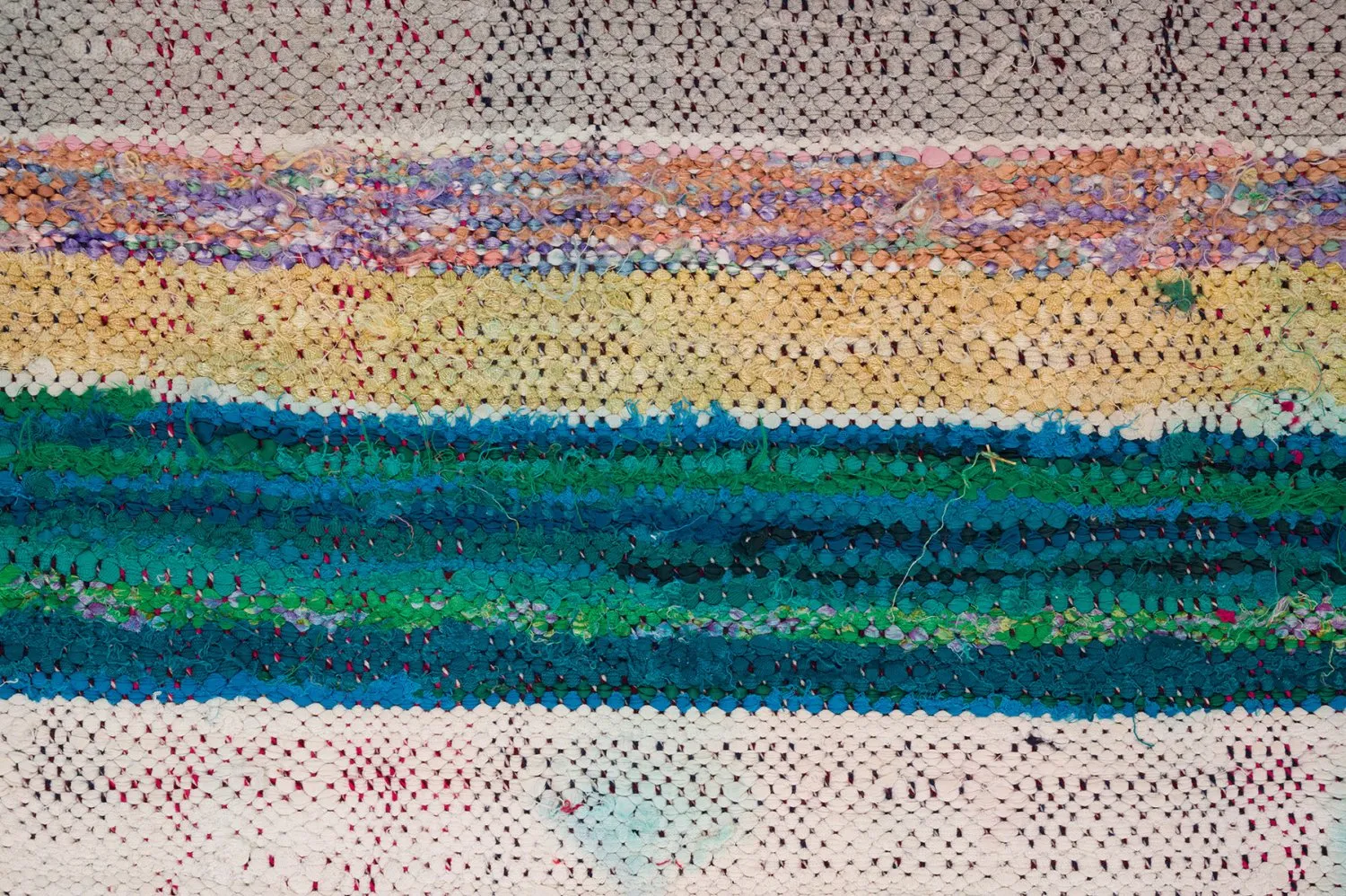 Alfombra Marroquí Bereber Boucherouite 145 x 295 cm