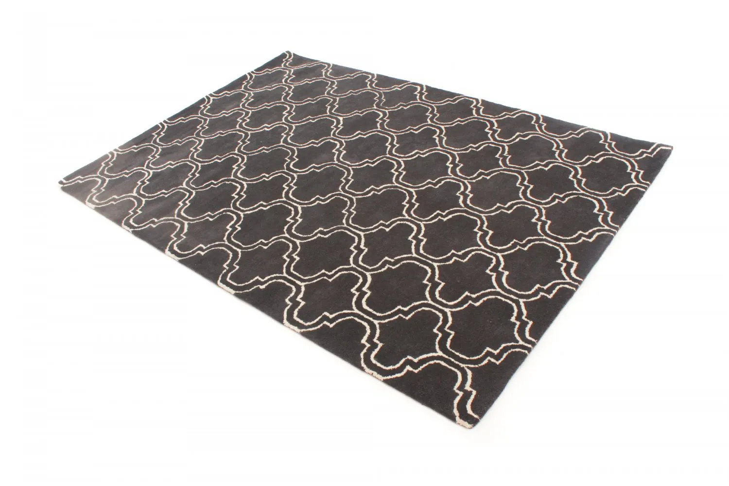 Alfombra de Lana - Korinth (gris oscuro)