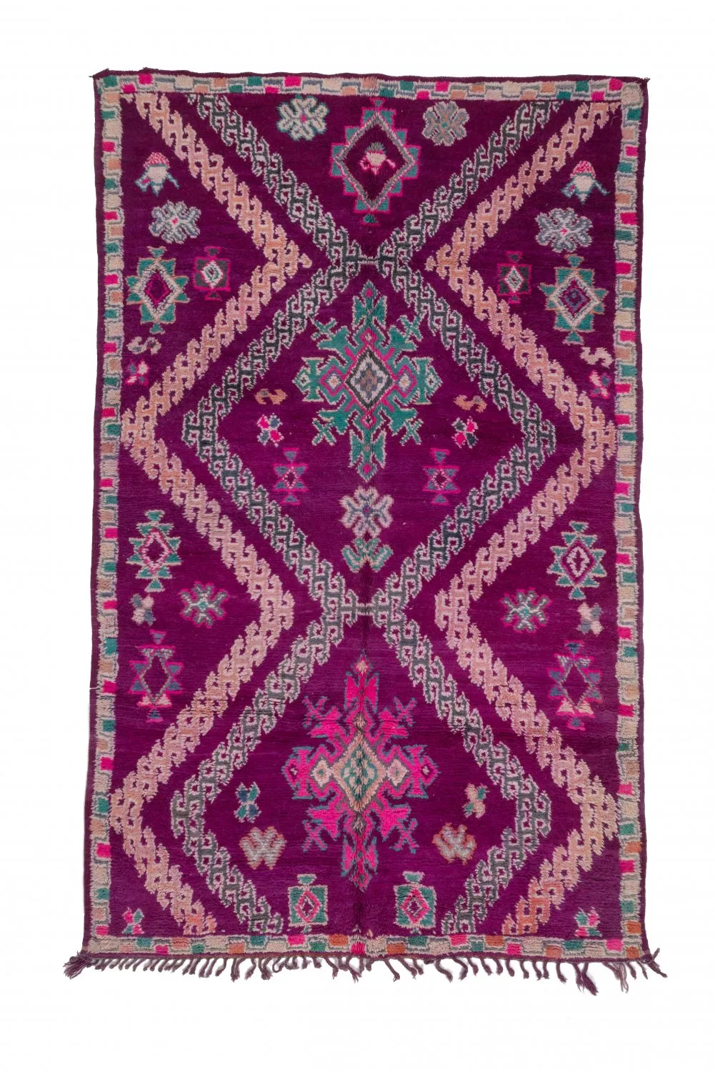 Alfombra Kilim Marroquí Bereber Azilal 320 x 190 cm
